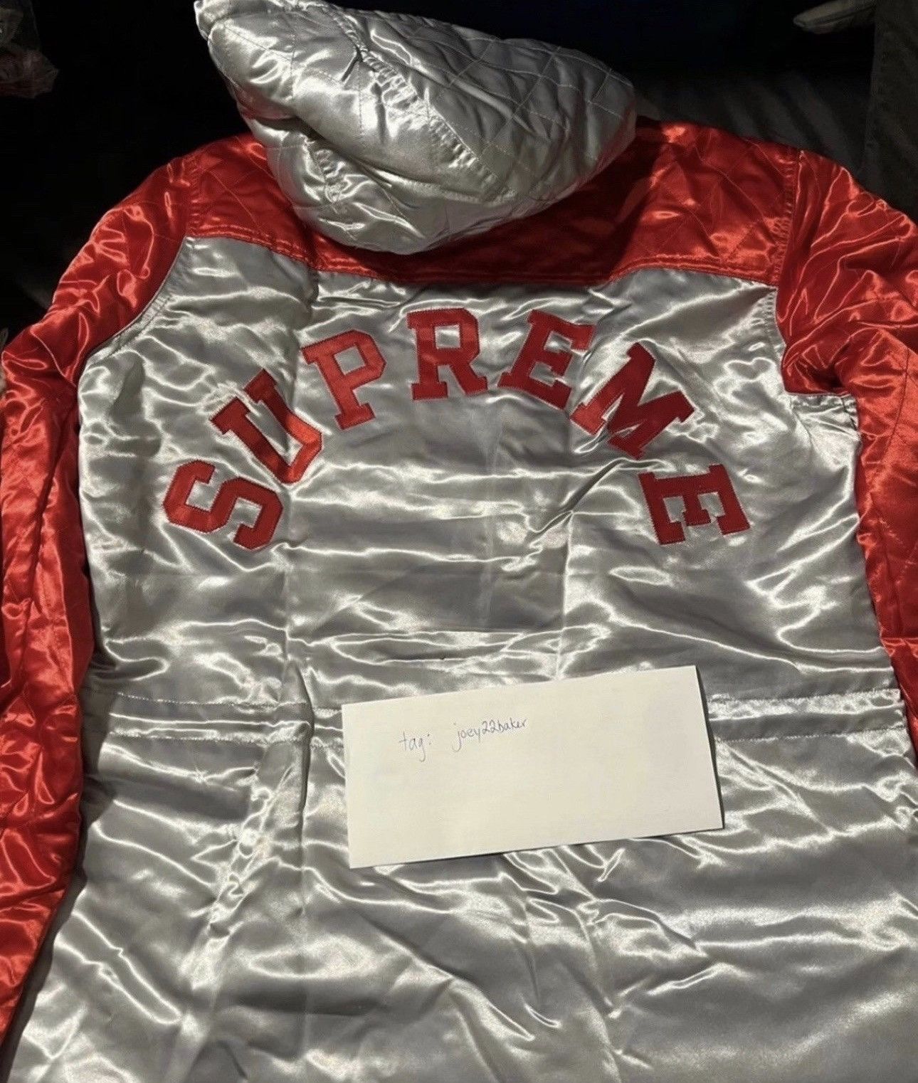 Supreme Supreme Quilted Satin Sideline Parka Size US M / EU 48-50 / 2 - 1 Thumbnail