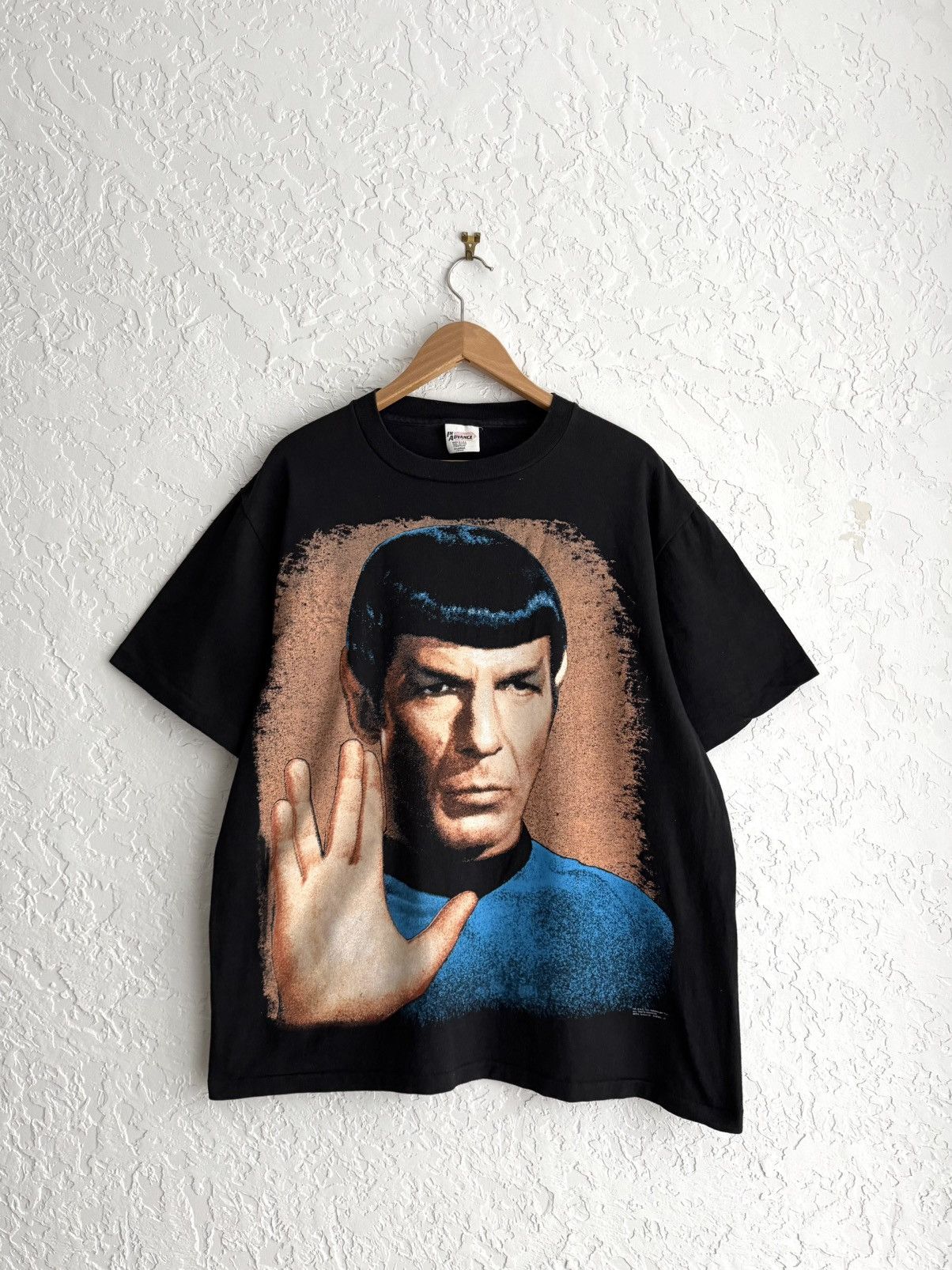 Vintage Vintage Star Trek Spock 1991 Single Stitch T-shirt Size US XL / EU 56 / 4 - 1 Thumbnail