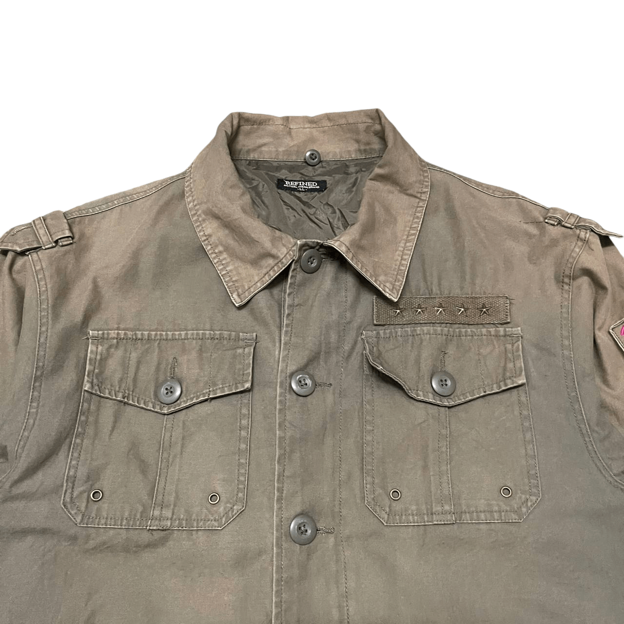 Vintage Vintage Refined Us Military Scorpion Field Jacket Size US L / EU 52-54 / 3 - 2 Thumbnail