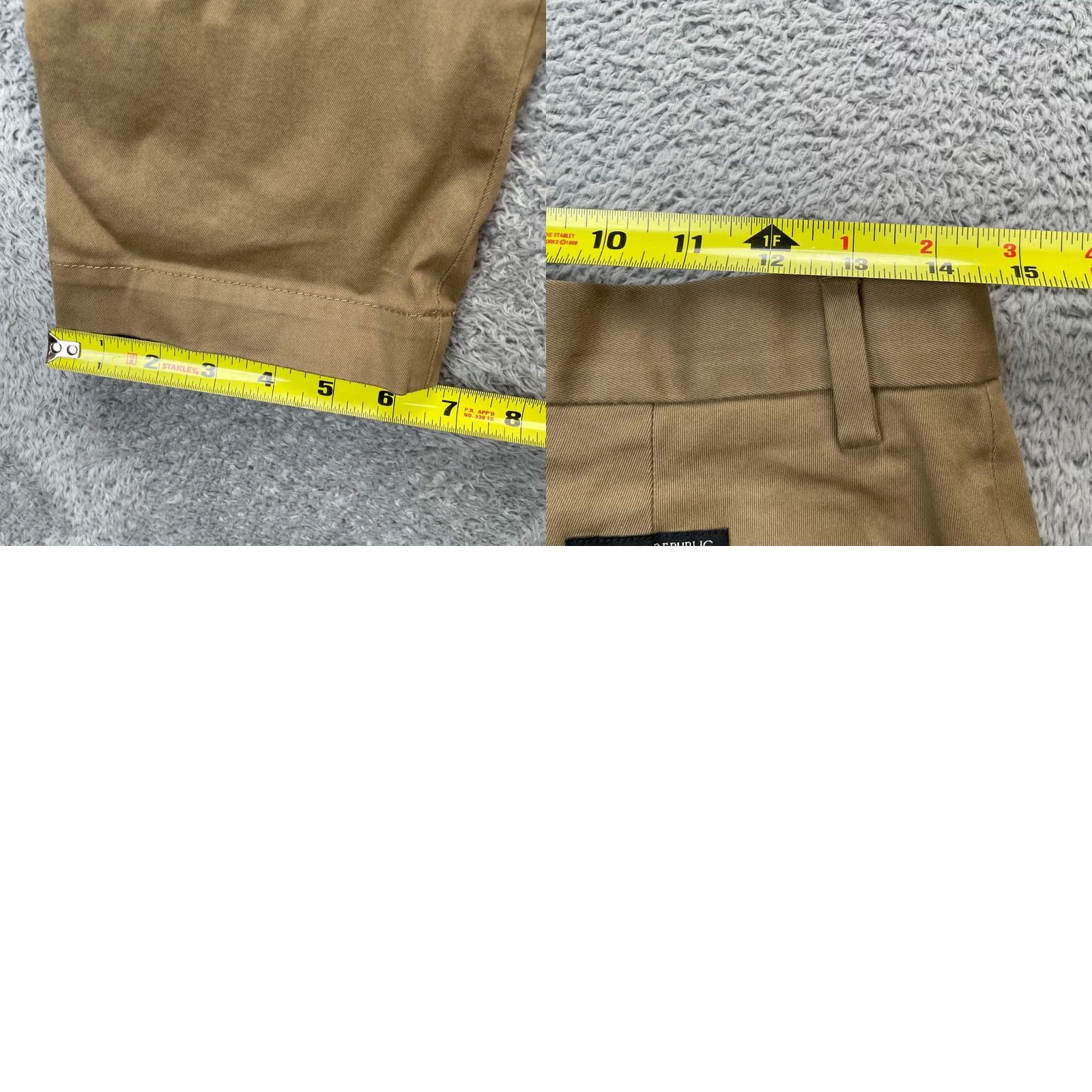 Banana Republic Banana Republic Pants Mens 30x30 Chino Slim Fit Cotton Straight Leg Brown Aiden City Preppy Casual Workwear 30 Mens Brown Cotton Slit? Size US 30 / EU 46 - 8 Thumbnail