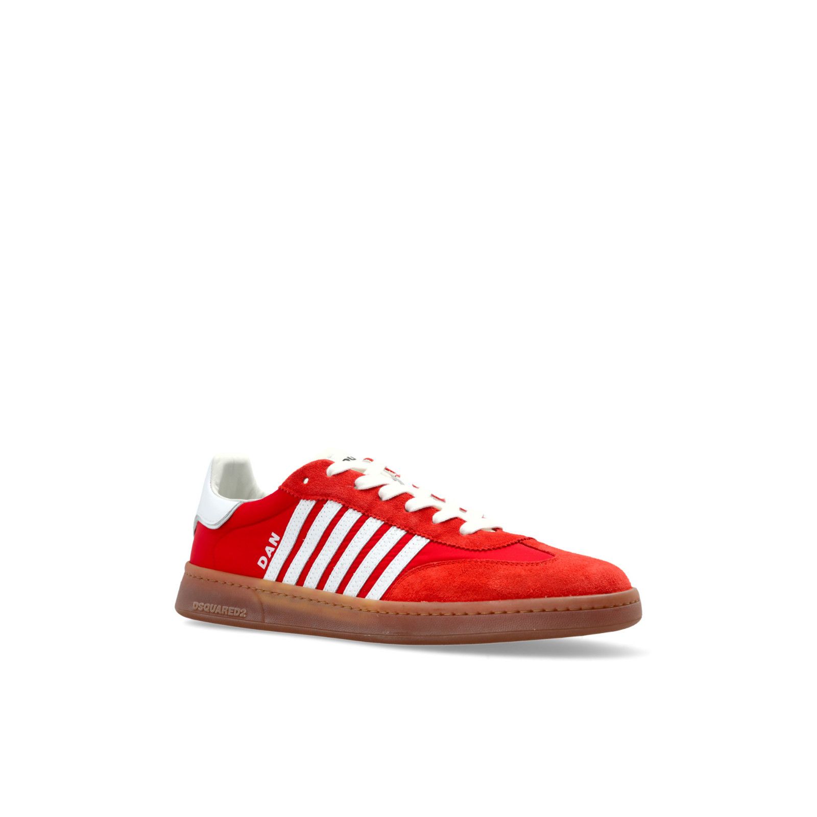 DSQUARED2 Boxer Red/White Sneakers New And Authentic (Men's