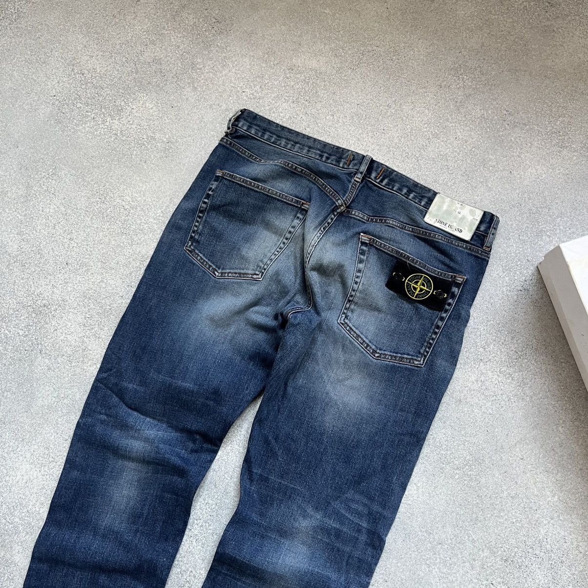 Stone Island STONE ISLAND Jeans Wash Blue Denim Vintage Y2k Affliction Size US 36 / EU 52 - 3 Thumbnail