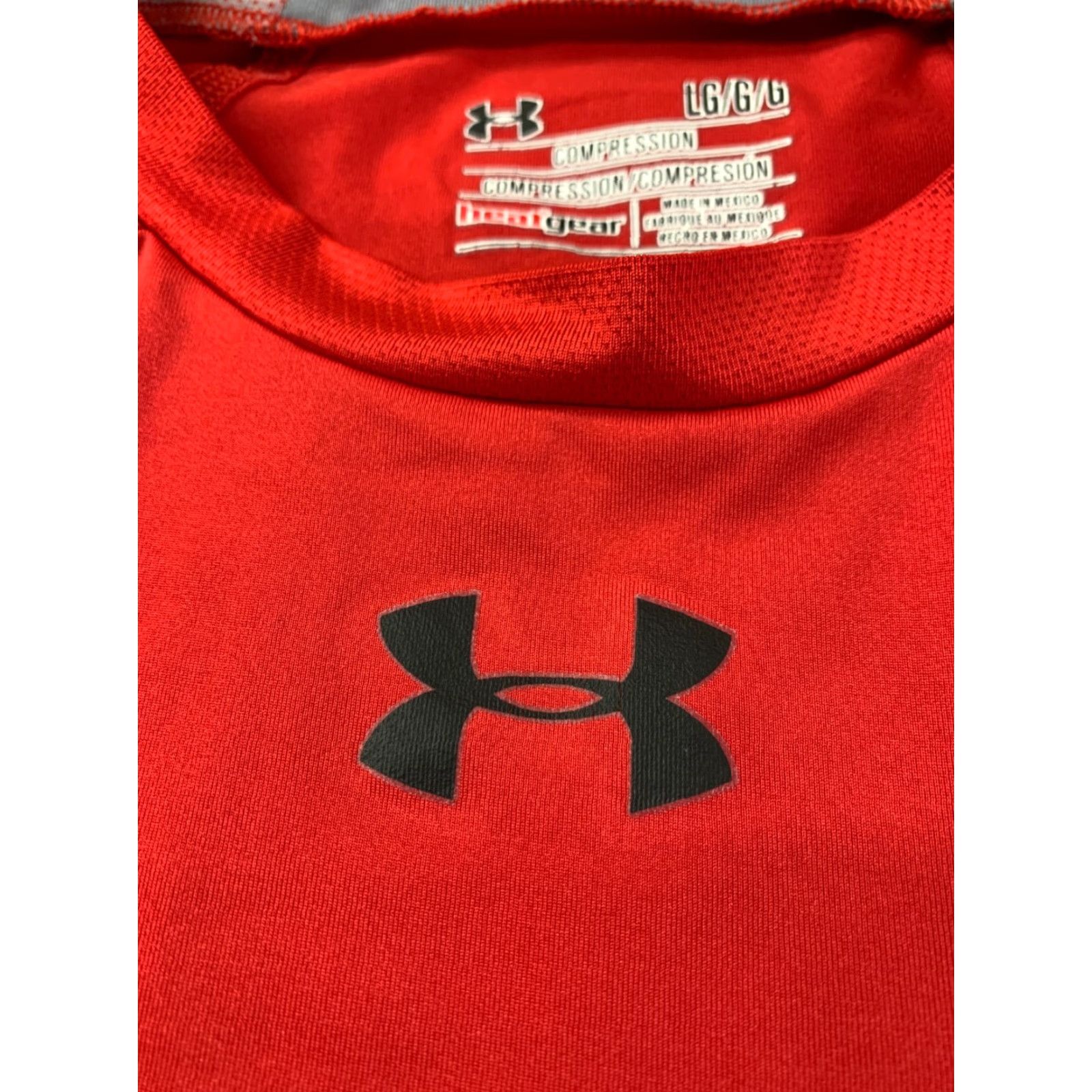 Under Armour Under Armour HeatGear Shirt Jersey Mens Training Compression T-Shirt Red L 2014 Sportswear CrossFit Activewear Short Sleeve Crew Neck Size US L / EU 52-54 / 3 - 3 Thumbnail