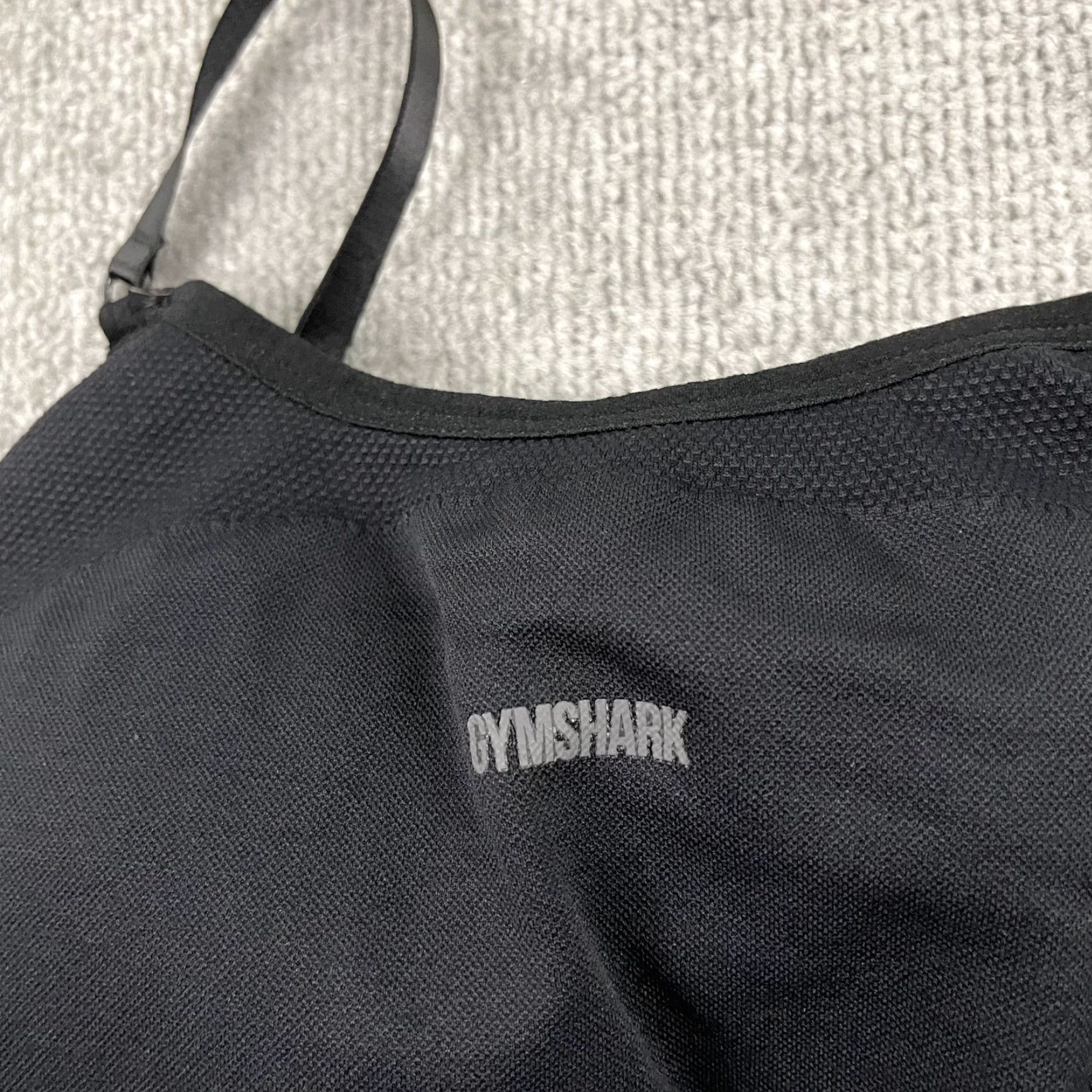 Gymshark GYMSHARK Sports Bra Womens XS/Small Black Workout Yoga Gym Train Size ONE SIZE - 3 Thumbnail