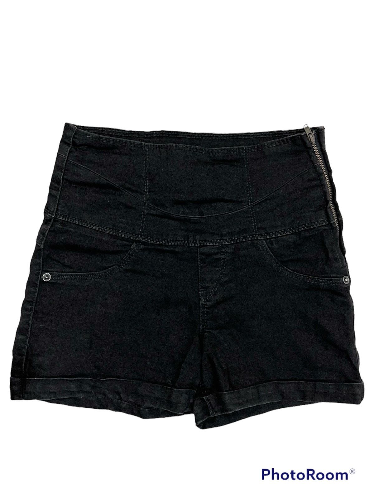 Japanese Brand Opium Cross high waist short 🖤🕷️ Size 26" / US 2 / IT 38 - 2 Thumbnail