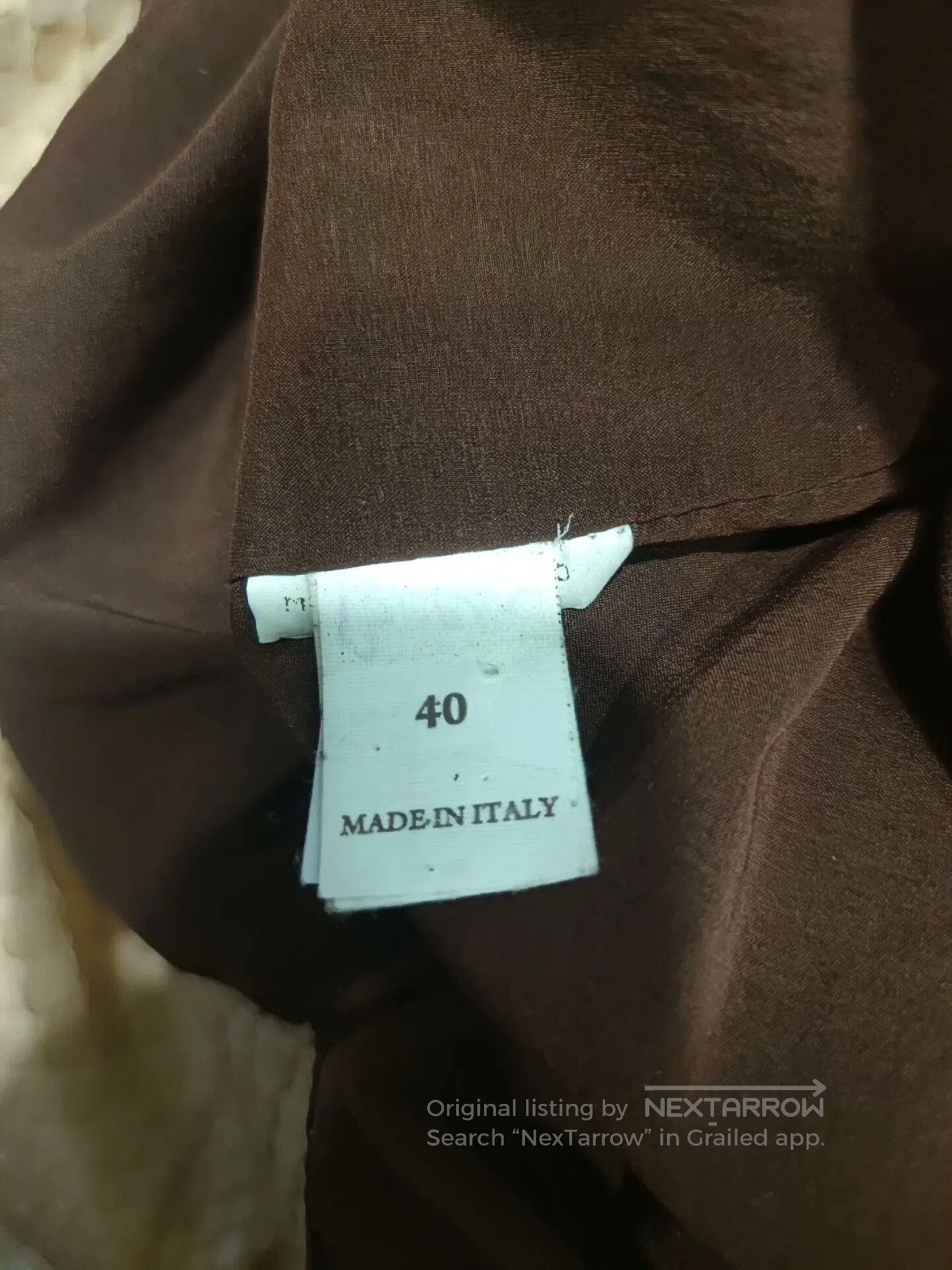 Brunello Cucinelli Brunello Cucinelli Brown Leather Vest. Size US L / EU 52-54 / 3 - 8 Thumbnail