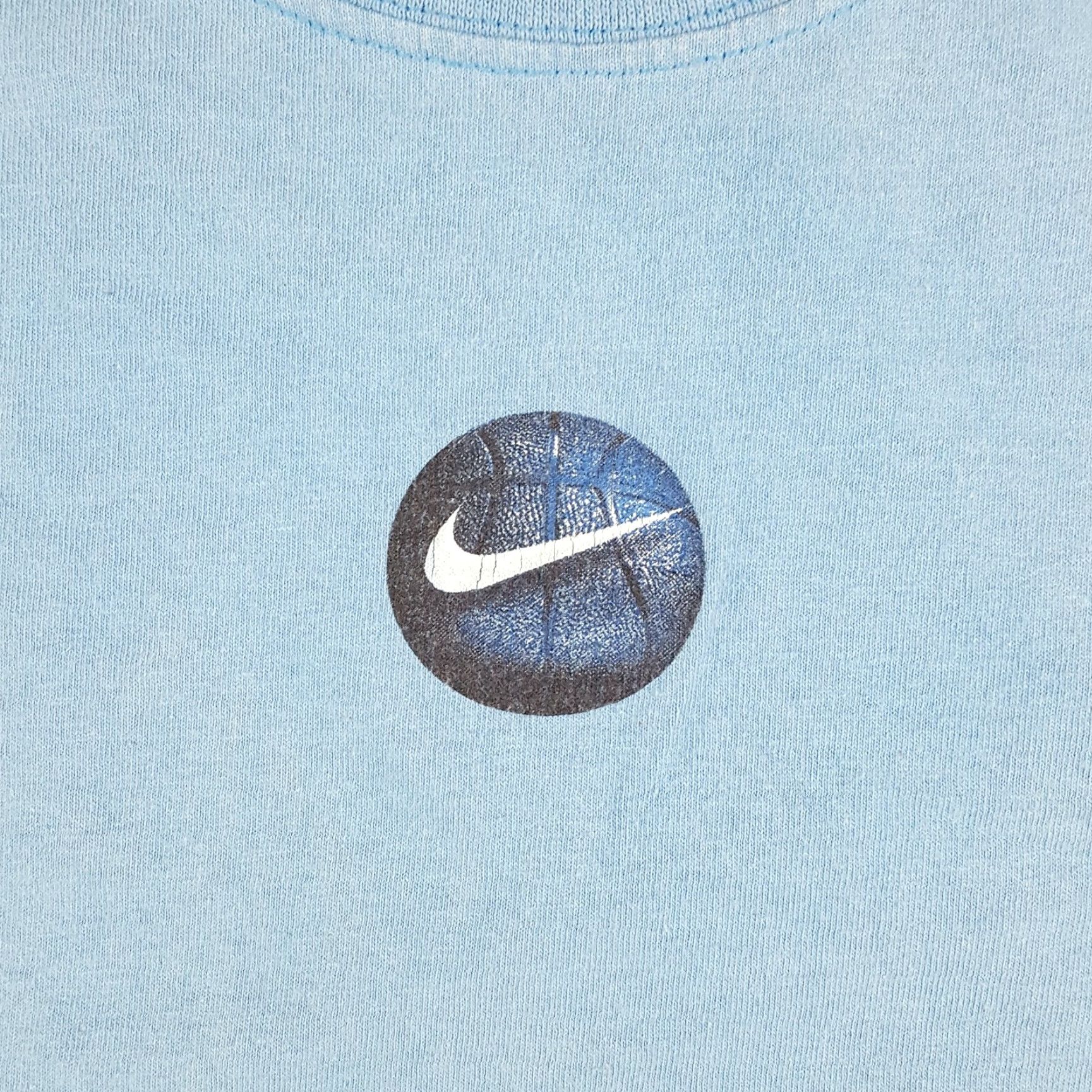 Nike VINTAGE Nike Basketball Swoosh Logo Men's Tank Top T-Shirt Size M Blue 90s 00s Y2K Gym Athletic Vintage Shirt Mens Sports Size US M / EU 48-50 / 2 - 3 Thumbnail