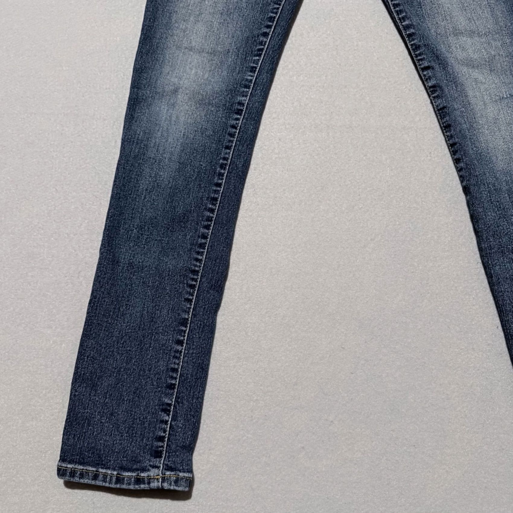 Gap Gap Jeans Women's Blue Denim Stretch Low Rise Slim Fit - 14 Size 36" / US 14 / IT 50 - 5 Thumbnail