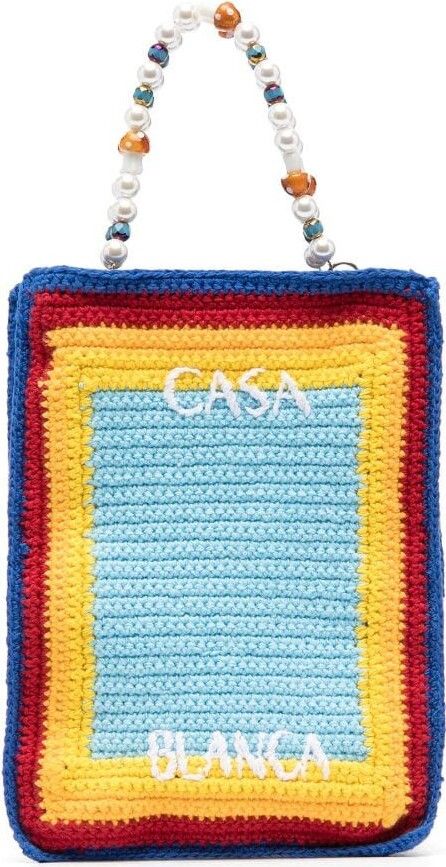Casablanca o1mle0524 Size: OS Crochet Bag in Multicolor Size ONE SIZE - 1 Thumbnail