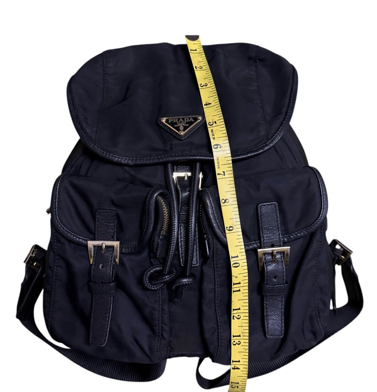 Prada PRADA Nylon Bagpack Black Size ONE SIZE - 4 Thumbnail