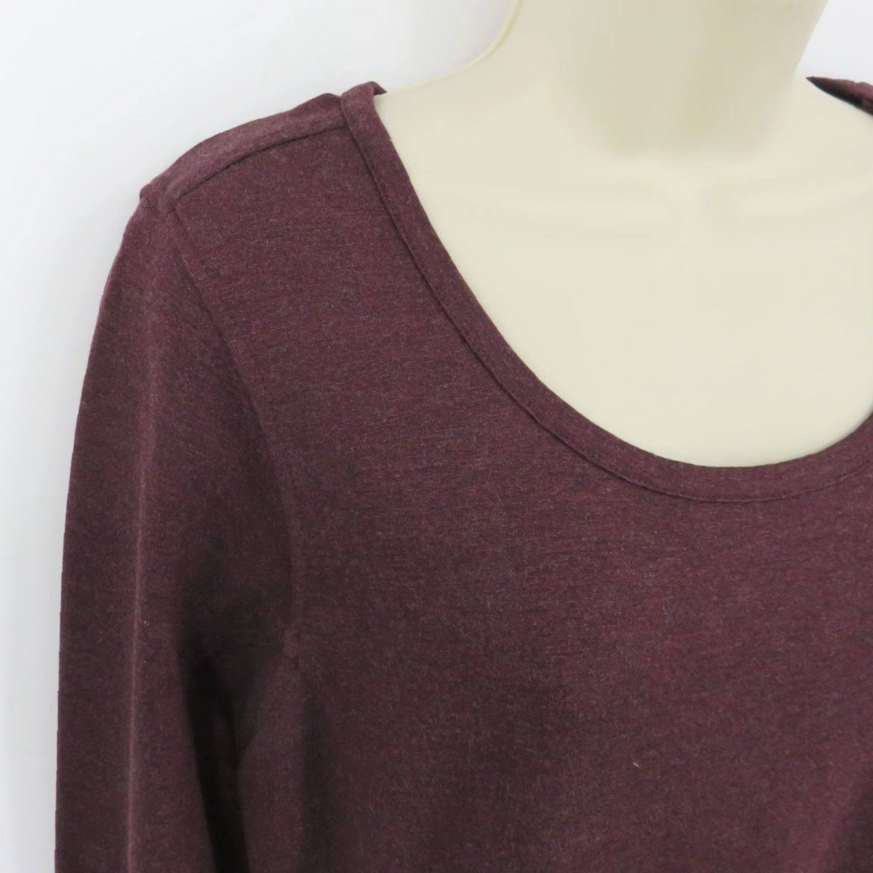 Duluth Trading Company Duluth Trading Co Women M Wearwithall Ponte Knit Dress Dark Purple Red NEW Size M / US 6-8 / IT 42-44 - 3 Thumbnail