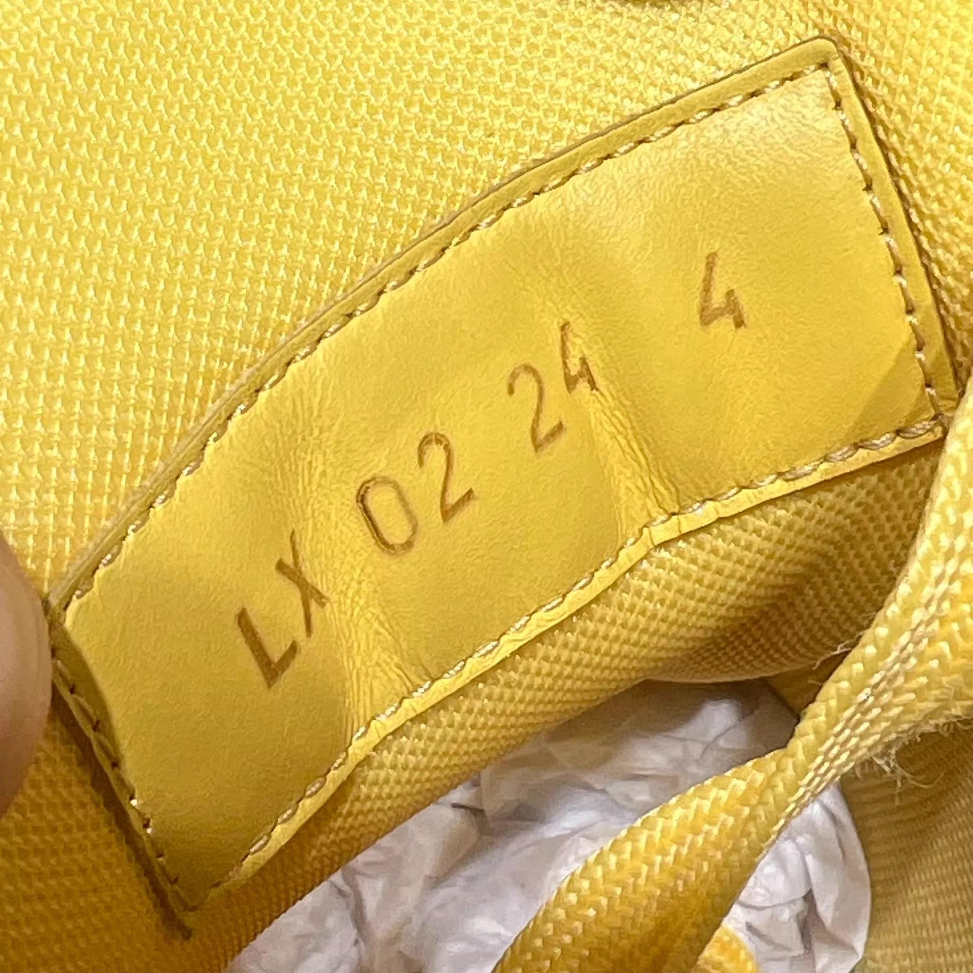 Louis Vuitton LV Trainer White Yellow UK4 38 Size US 7.5 / IT 37.5 - 8 Thumbnail