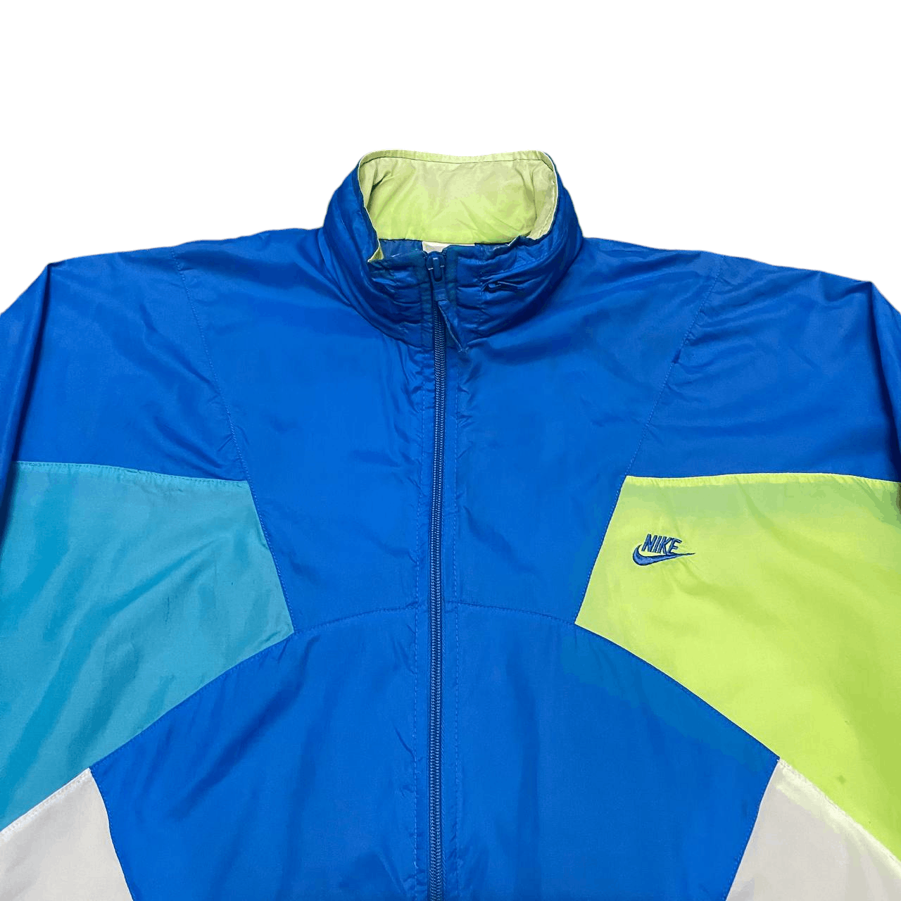 Nike Vintage 80's Nike Colour Block Light Jacket Size US S / EU 44-46 / 1 - 2 Thumbnail