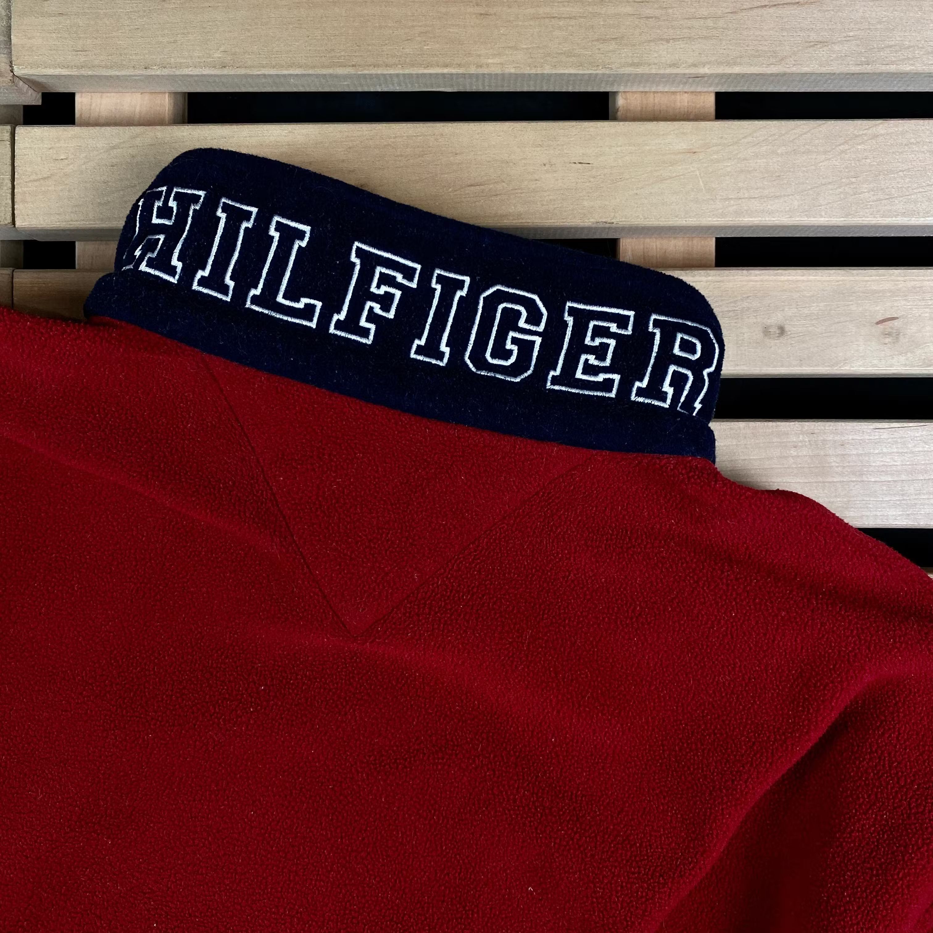 Tommy Hilfiger × Vintage Men’s Fleece Sweatshirt Tommy Hilfiger Vintage Size L Size US L / EU 52-54 / 3 - 11 Thumbnail