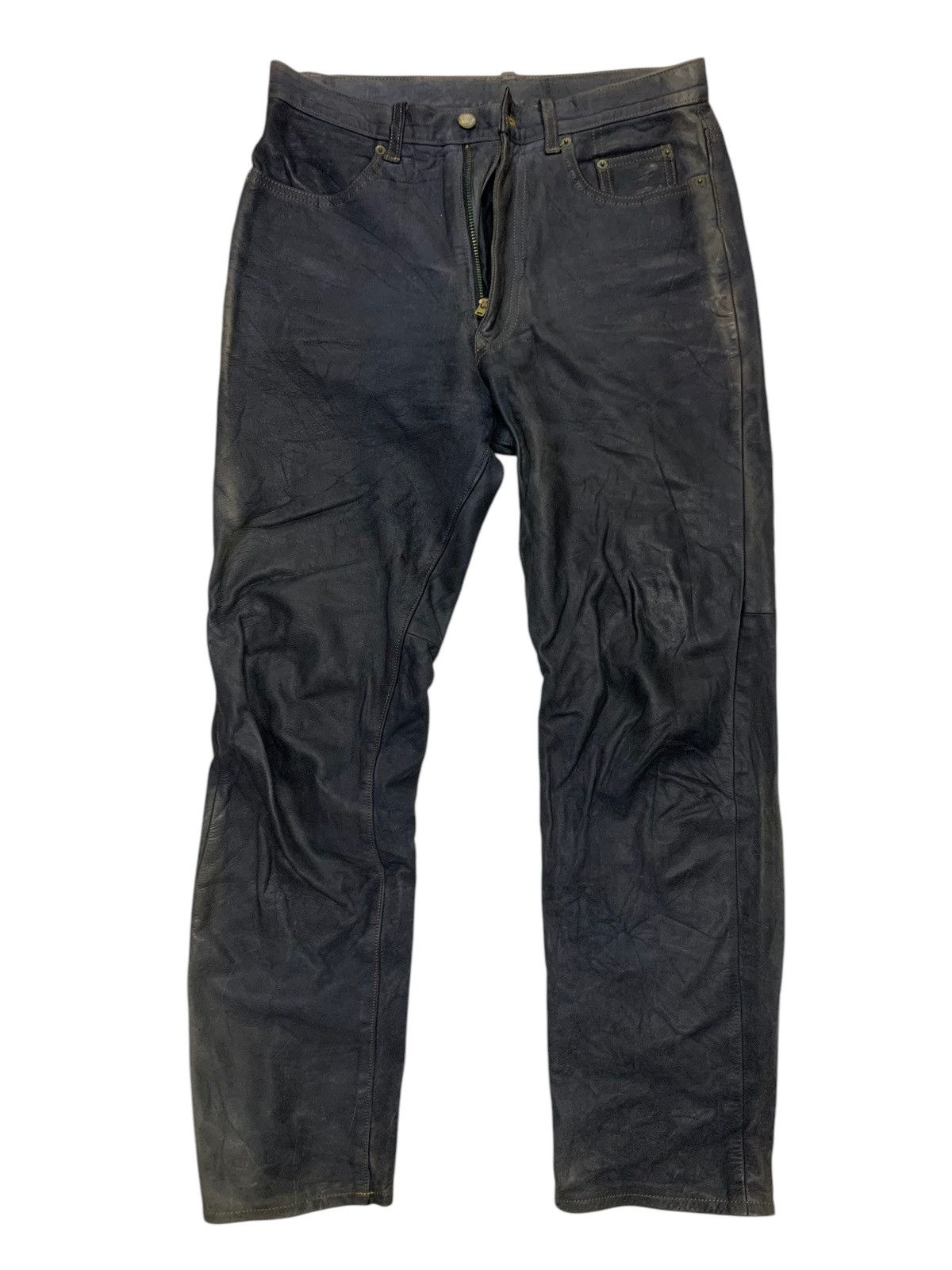 Genuine Leather EX explorer jeans KWP LEATHER Size US 32 / EU 48 - 6 Thumbnail