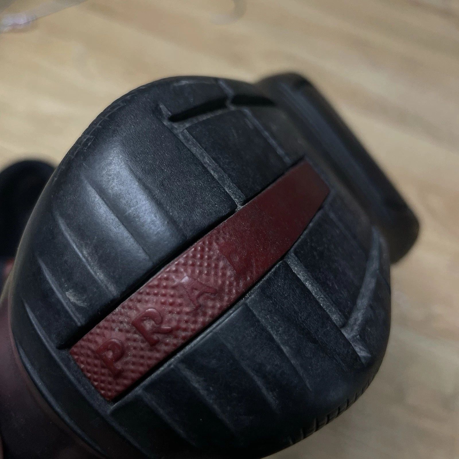Prada Prada America's Cup Sneakers Linea Rossa Black Leather Mesh Size US 7.5 / IT 37.5 - 16 Thumbnail