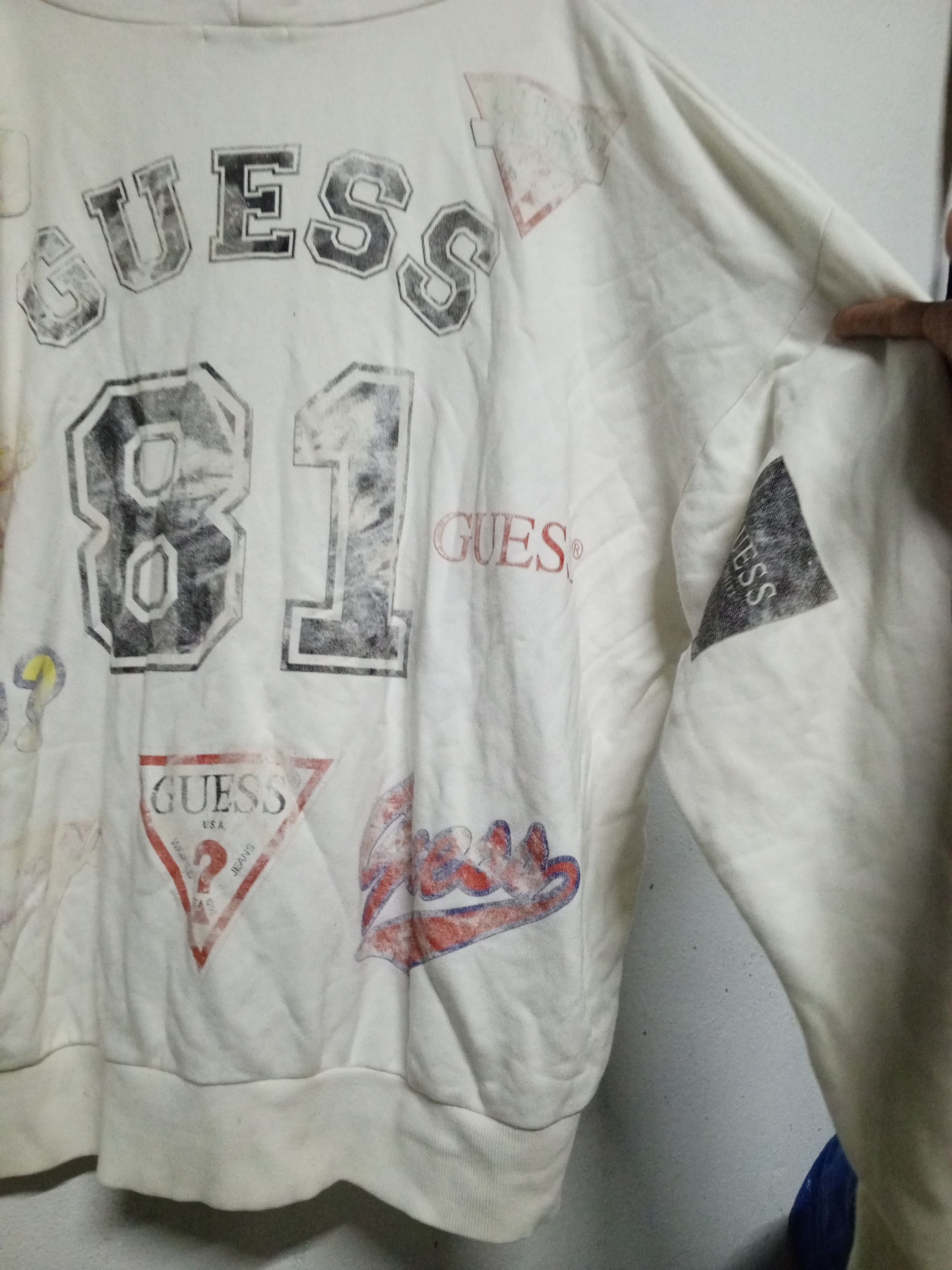 Guess BIG SIZE FULLPRINT GUESS HODDIE XXL Size US XXL / EU 58 / 5 - 10 Thumbnail
