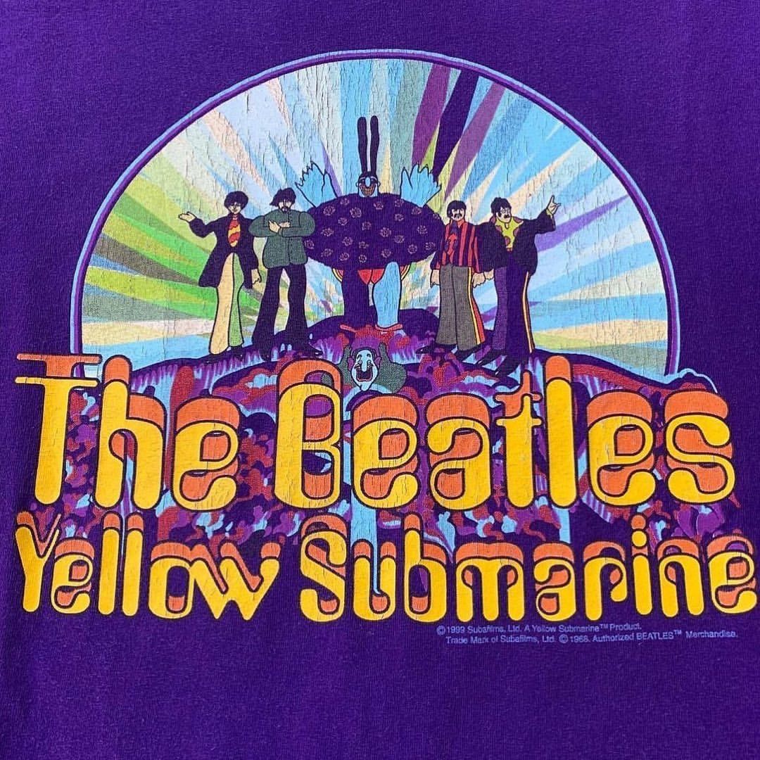Band Tees × Vintage Vintage 1999 The Beatles Yellow Submarine Size US XL / EU 56 / 4 - 2 Thumbnail