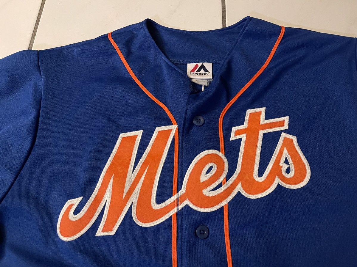 MLB × Majestic New York Mets Majestic Matz MLB Baseball Jersey Mens Large Size US L / EU 52-54 / 3 - 2 Thumbnail