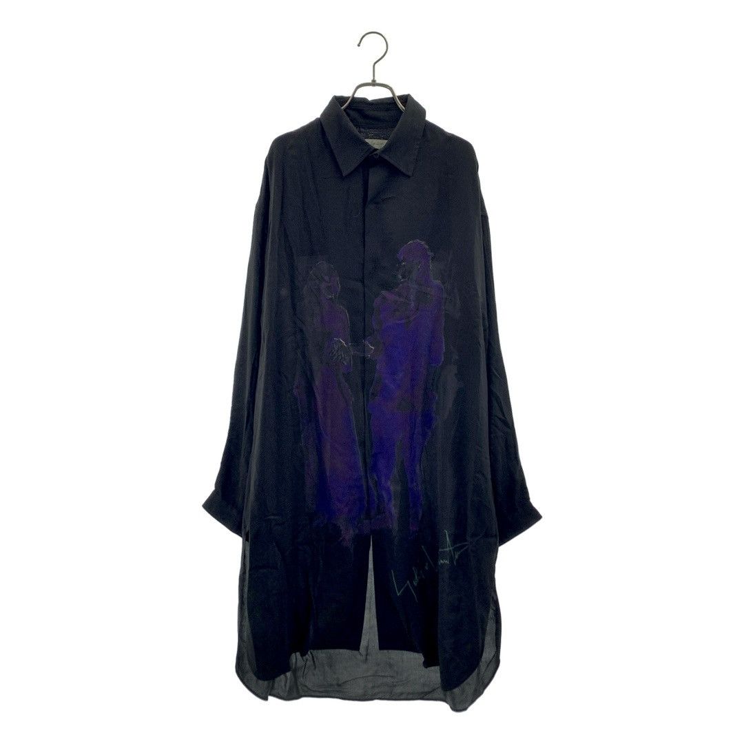 Yohji Yamamoto SS20 Print Shirt Long Shirt Size US M / EU 48-50 / 2 - 1 Thumbnail