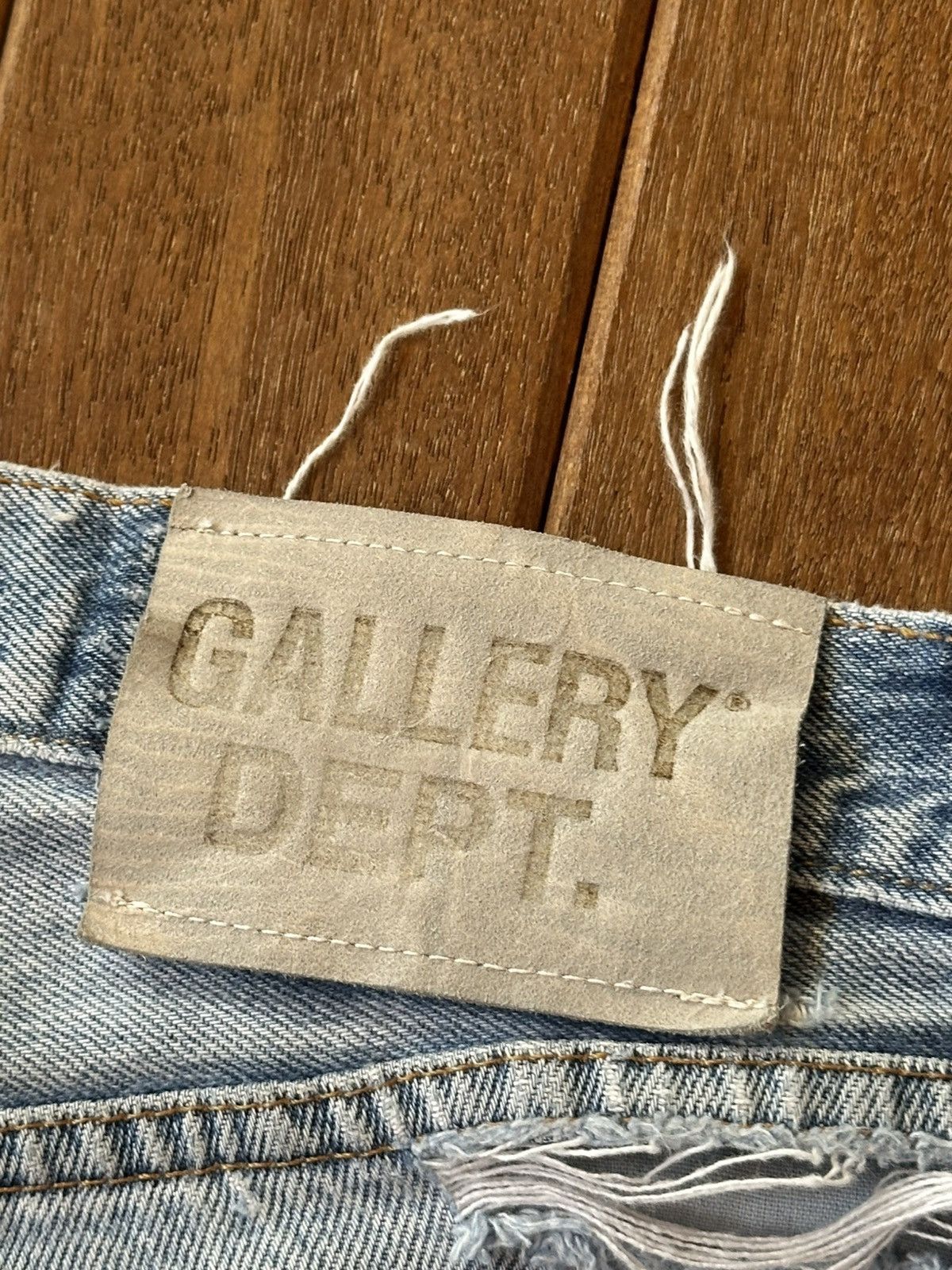Gallery Dept. Gallery Dept Flooded G Patch Denim (30-31) Size US 31 - 9 Thumbnail