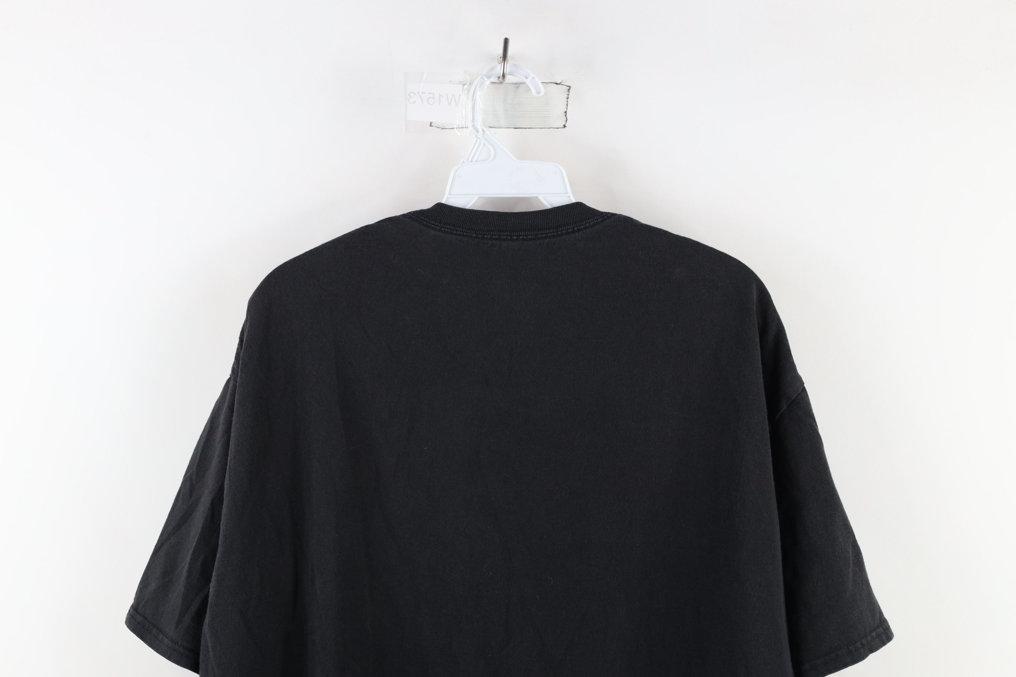 Vintage Vintage Streetwear Blank Short Sleeve T-Shirt Black Cotton Size US XL / EU 56 / 4 - 9 Thumbnail