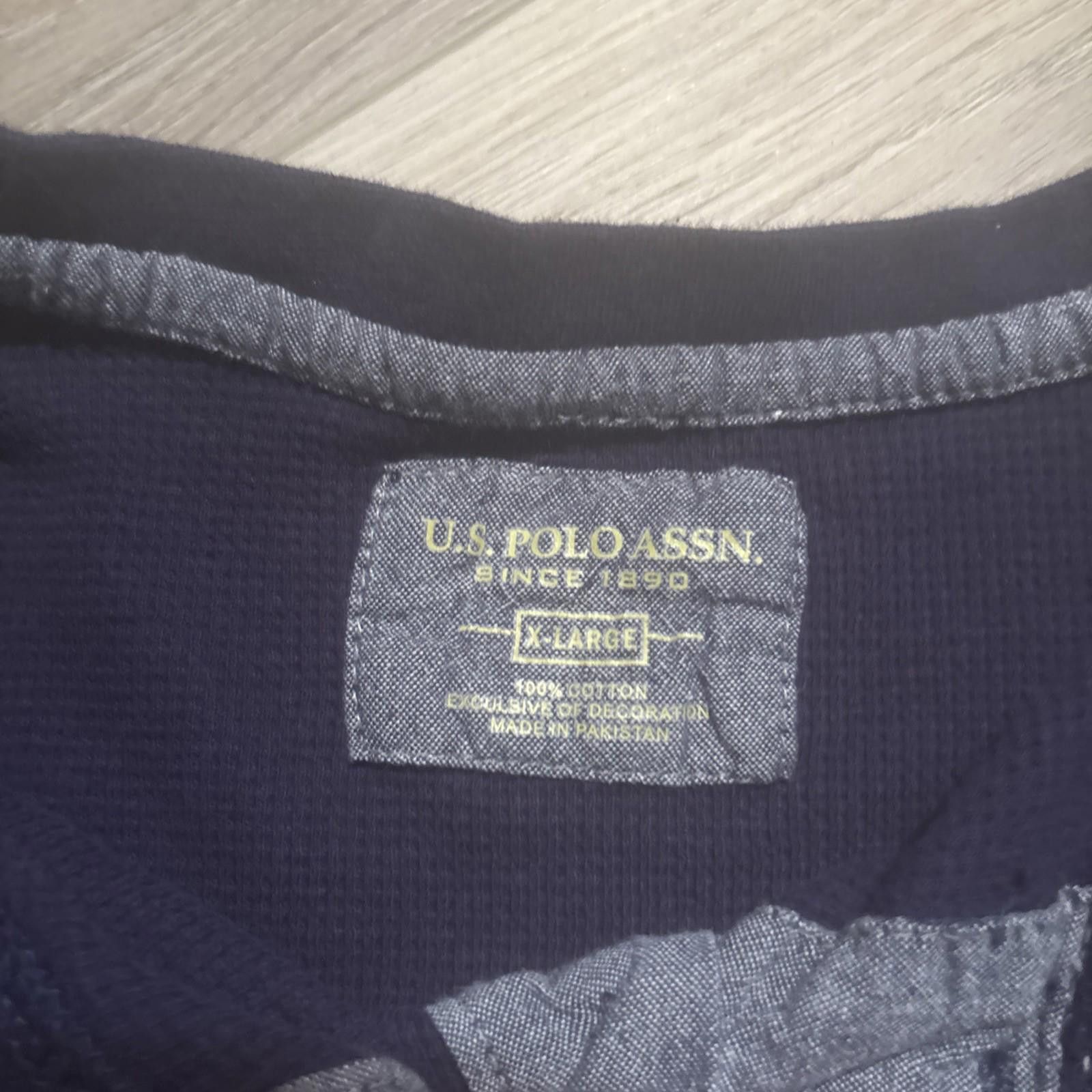 U.S. Polo Assn. U.S. Polo Assn. Men's Black Long Sleeve Thermal size XL Size US XL / EU 56 / 4 - 3 Thumbnail