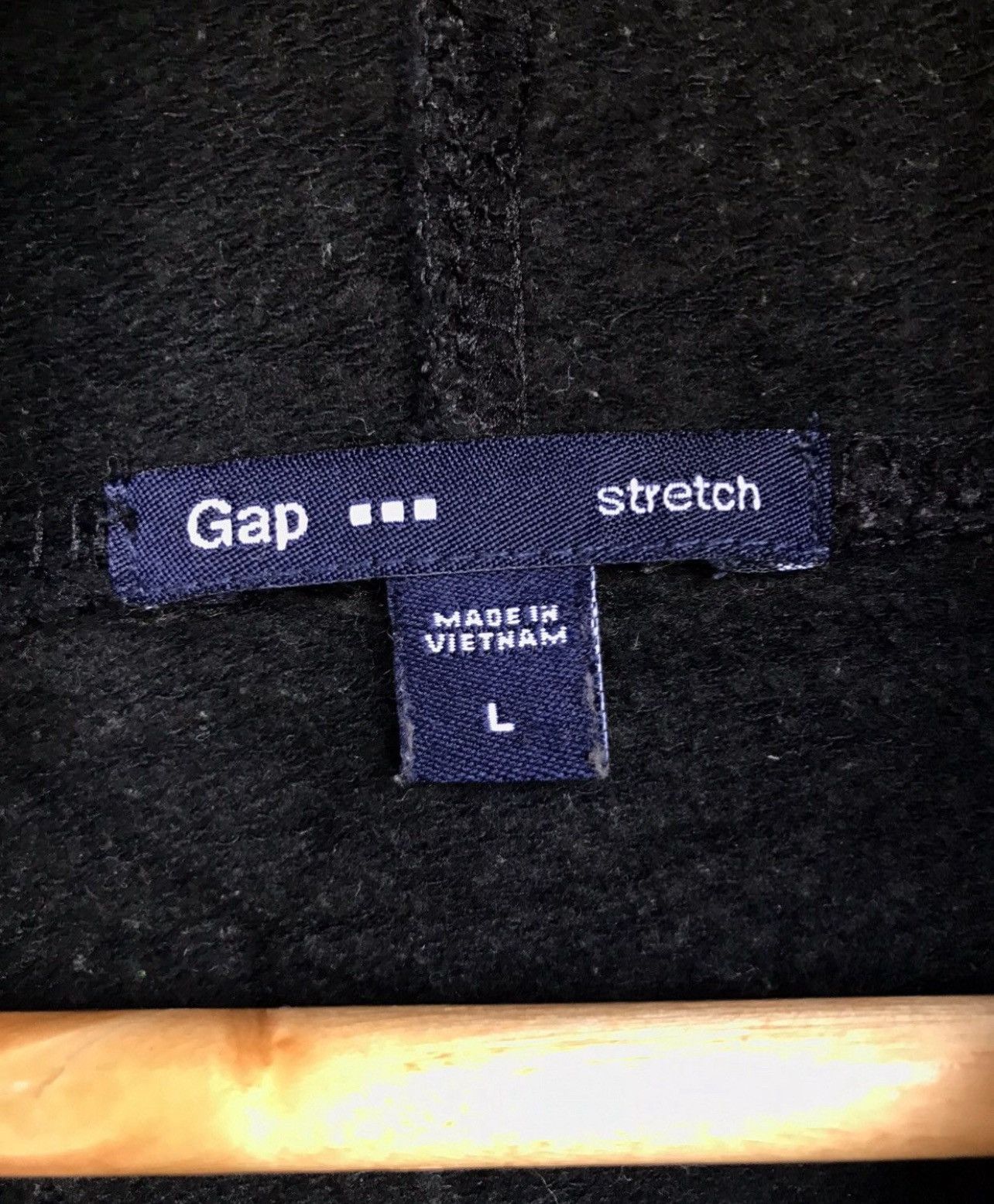 Gap Gap Black Spellout Hoodie Size US M / EU 48-50 / 2 - 3 Thumbnail