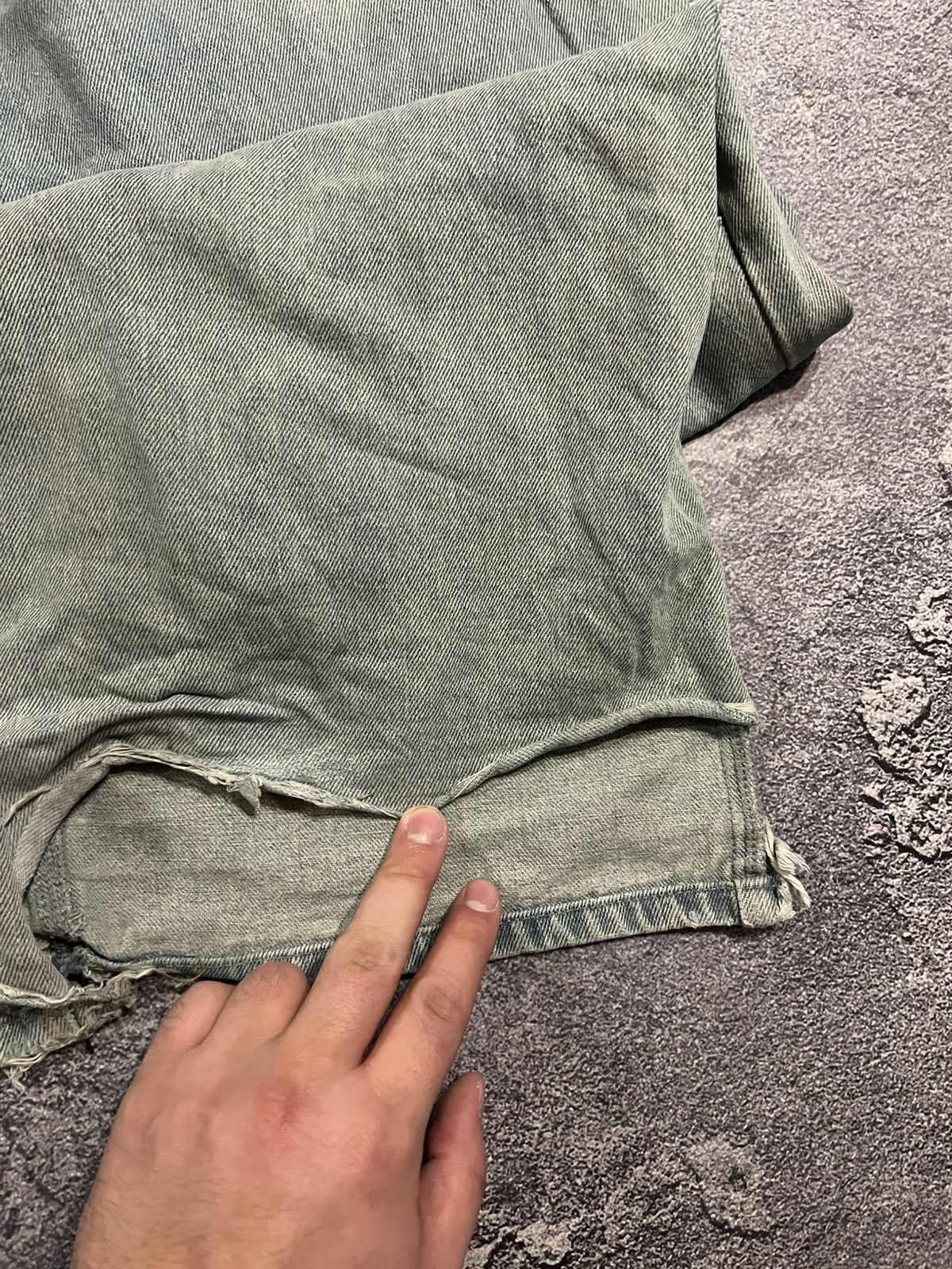 Japanese Brand Baggy Japanese Tokyo Vibe / Avant Blue Vintage / Archive Size US 30 / EU 46 - 7 Thumbnail
