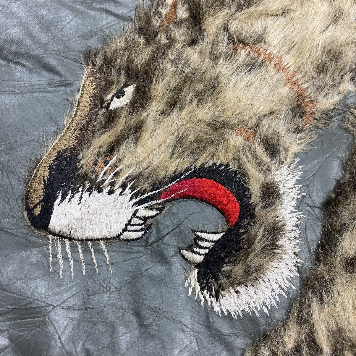 Kansai Yamamoto × Vintage archive vintage 90s Kansai Yamamoto tiger fur jacket Size US M / EU 48-50 / 2 - 7 Thumbnail