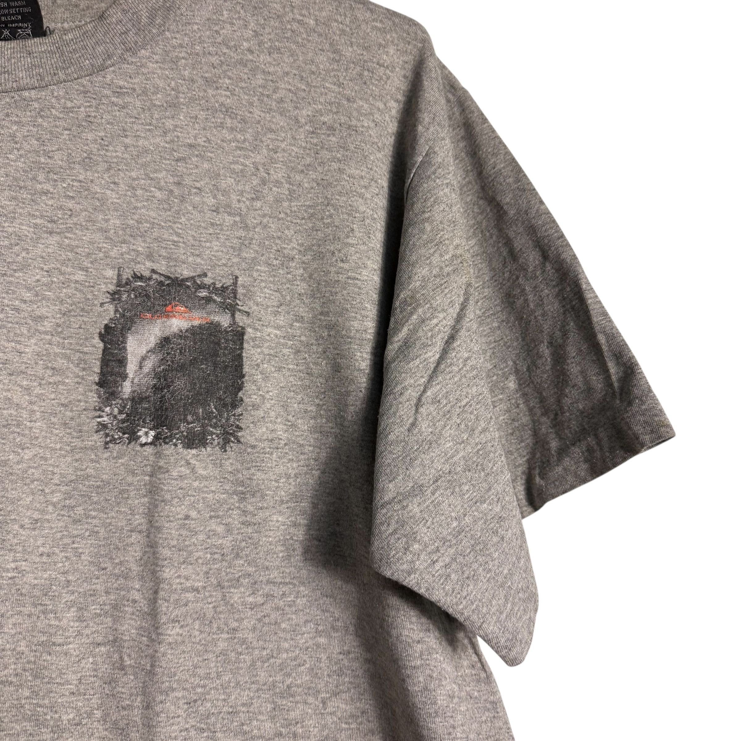 Quiksilver 🔥RARE🔥Vintage Quiksilver Spell Out T-shirt Single Stich Size US L / EU 52-54 / 3 - 4 Thumbnail