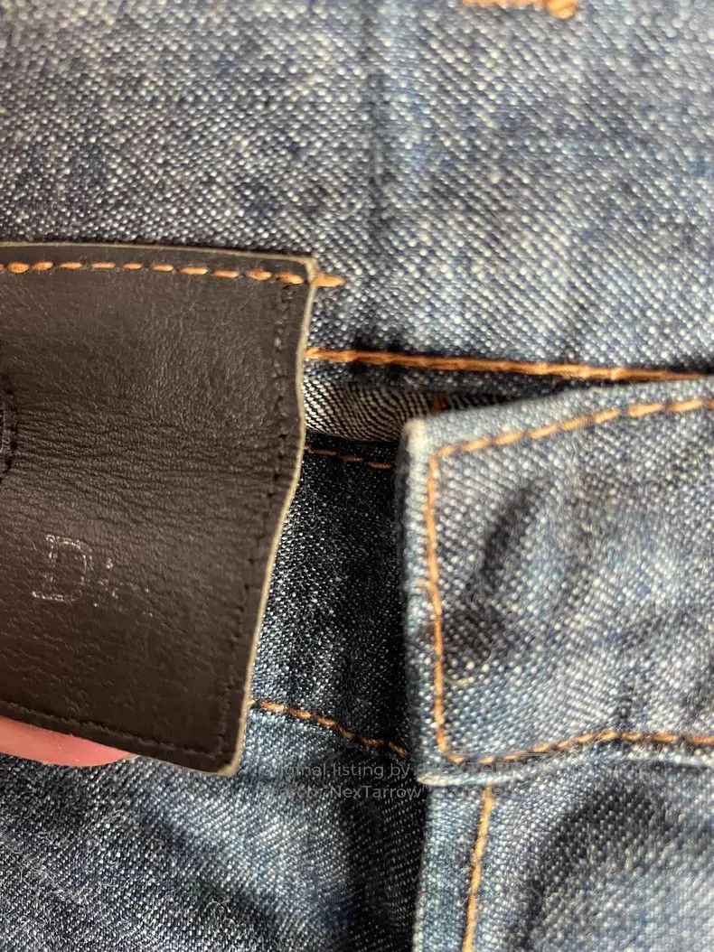 Dior Dior Indigo Raw Denim Pants Size US 30 / EU 46 - 5 Thumbnail