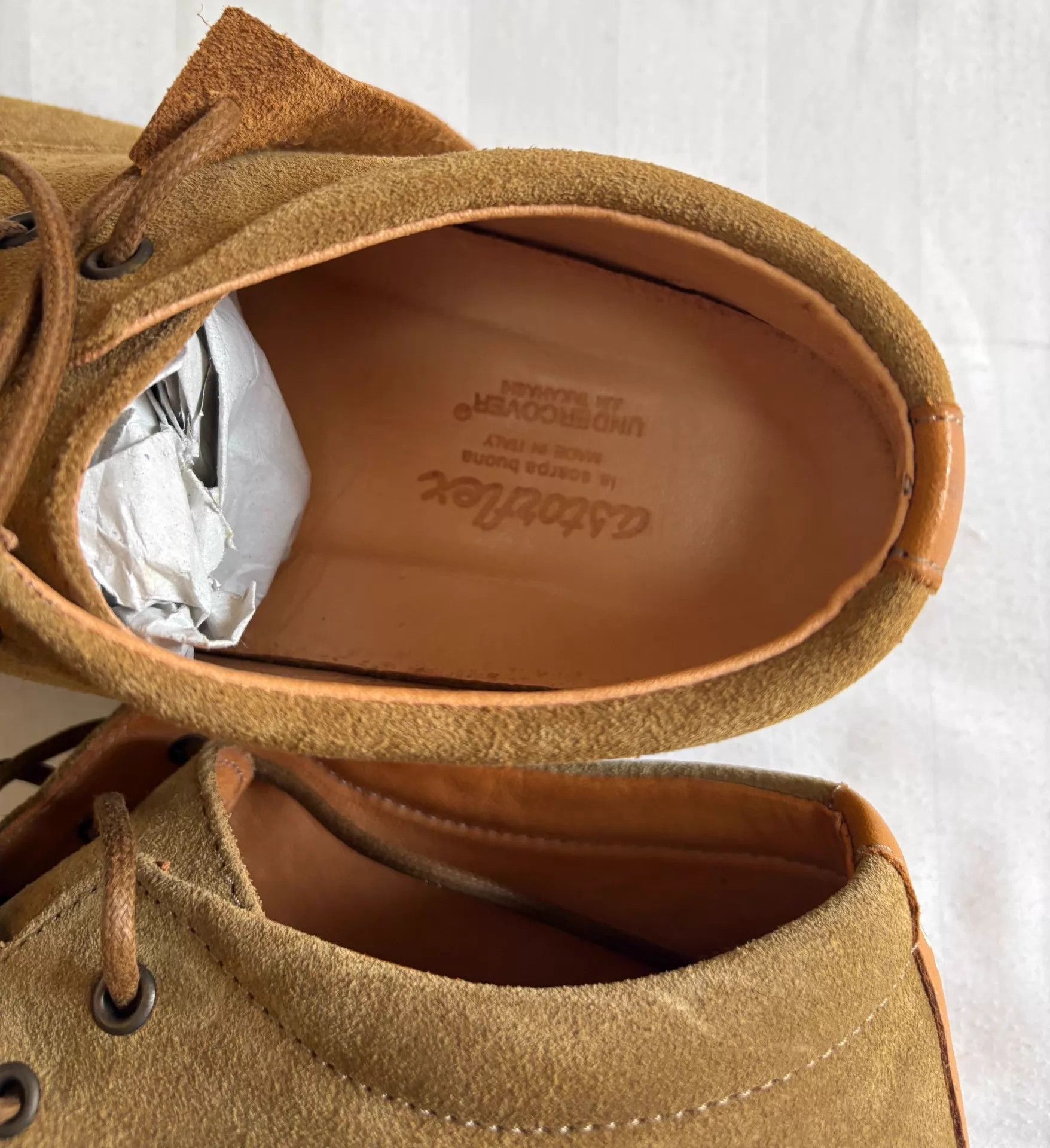 Undercover Undercover x Astorflex 18 Asymmetric Suede Oversized Toe 40 Size US 7 / EU 40 - 4 Thumbnail