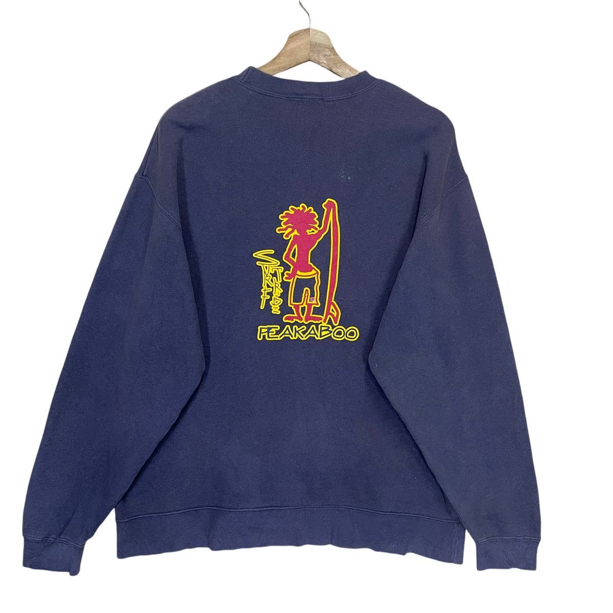Vintage Peakaboo Surf Tribe Crewneck Sweatshirt