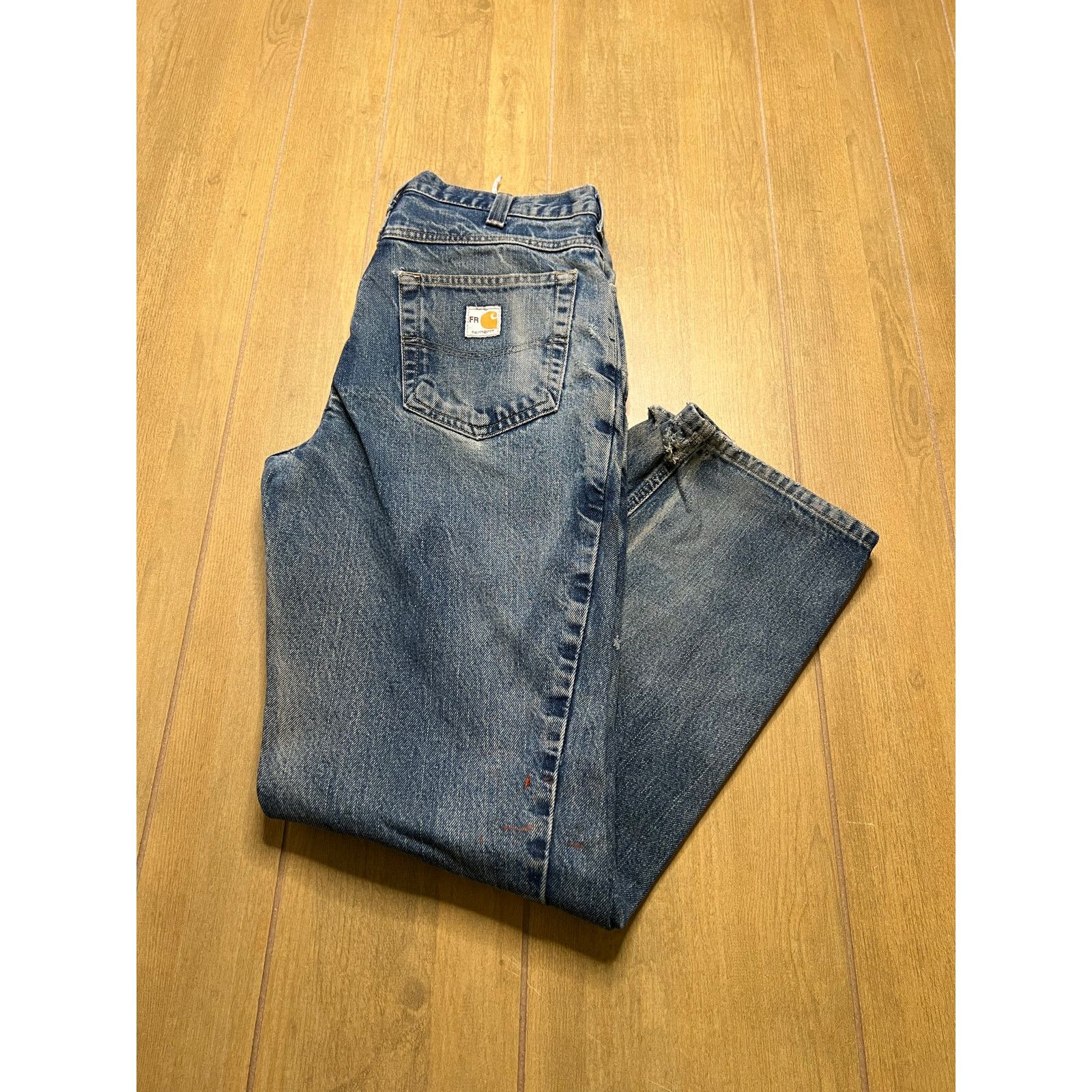Carhartt Vintage Carhartt FR Sz 32x32 Men’s Blue Denim Jeans Y2K Size US 32 / EU 48 - 1 Thumbnail