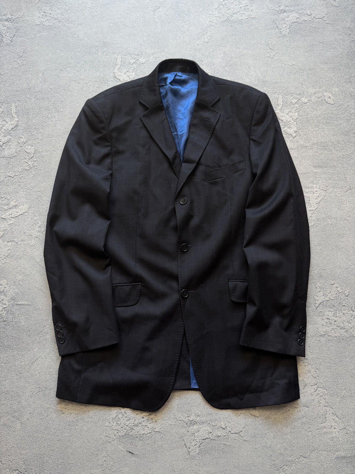 Balmain Vintage Balmain Suit Two Piece Luxury Italian Designer Size 40L - 2 Thumbnail