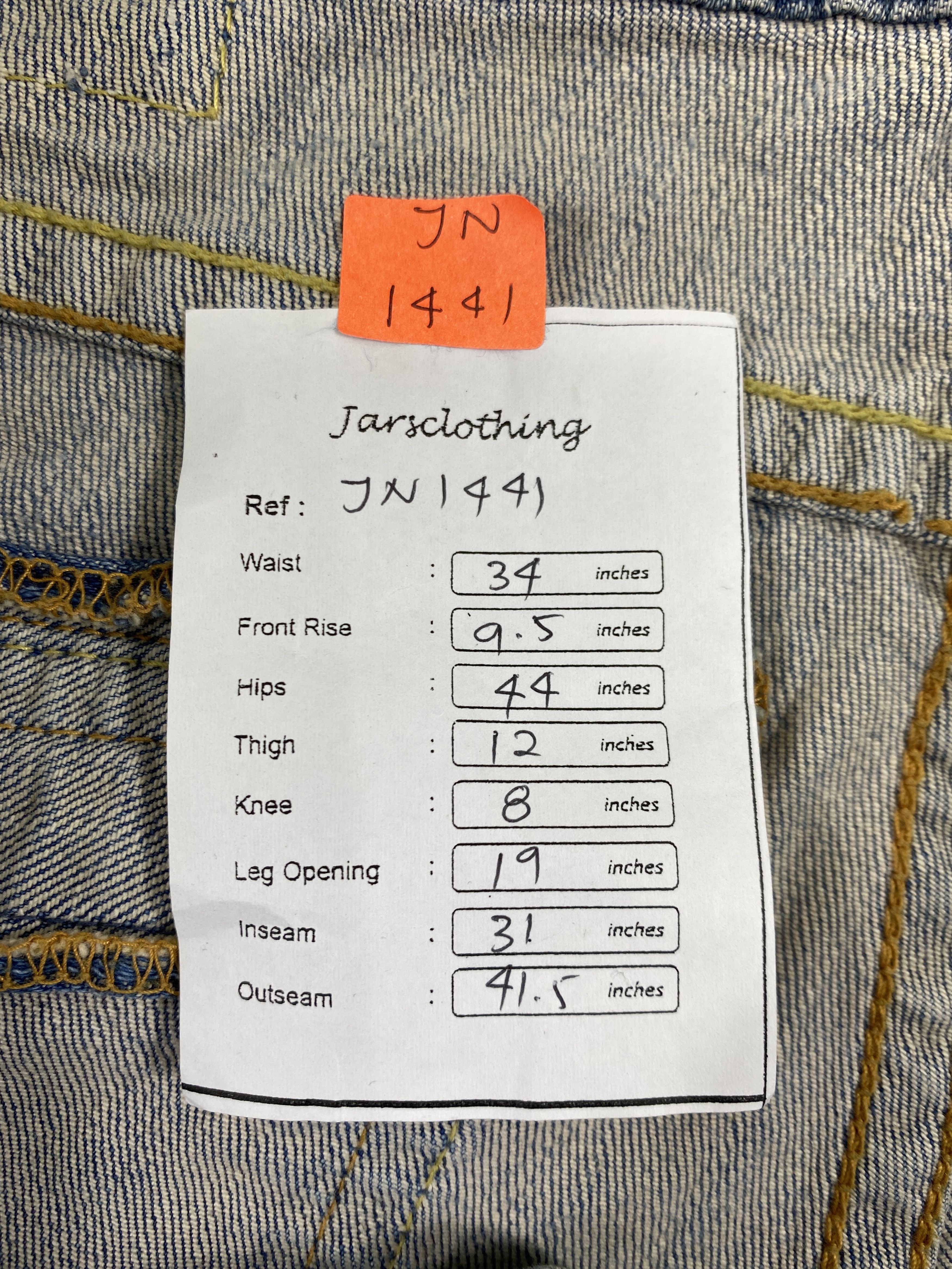 Levi's Light Wash Vintage Levi's 527 Slouch Flare Denim -JN1441 Size US 34 / EU 50 - 7 Thumbnail