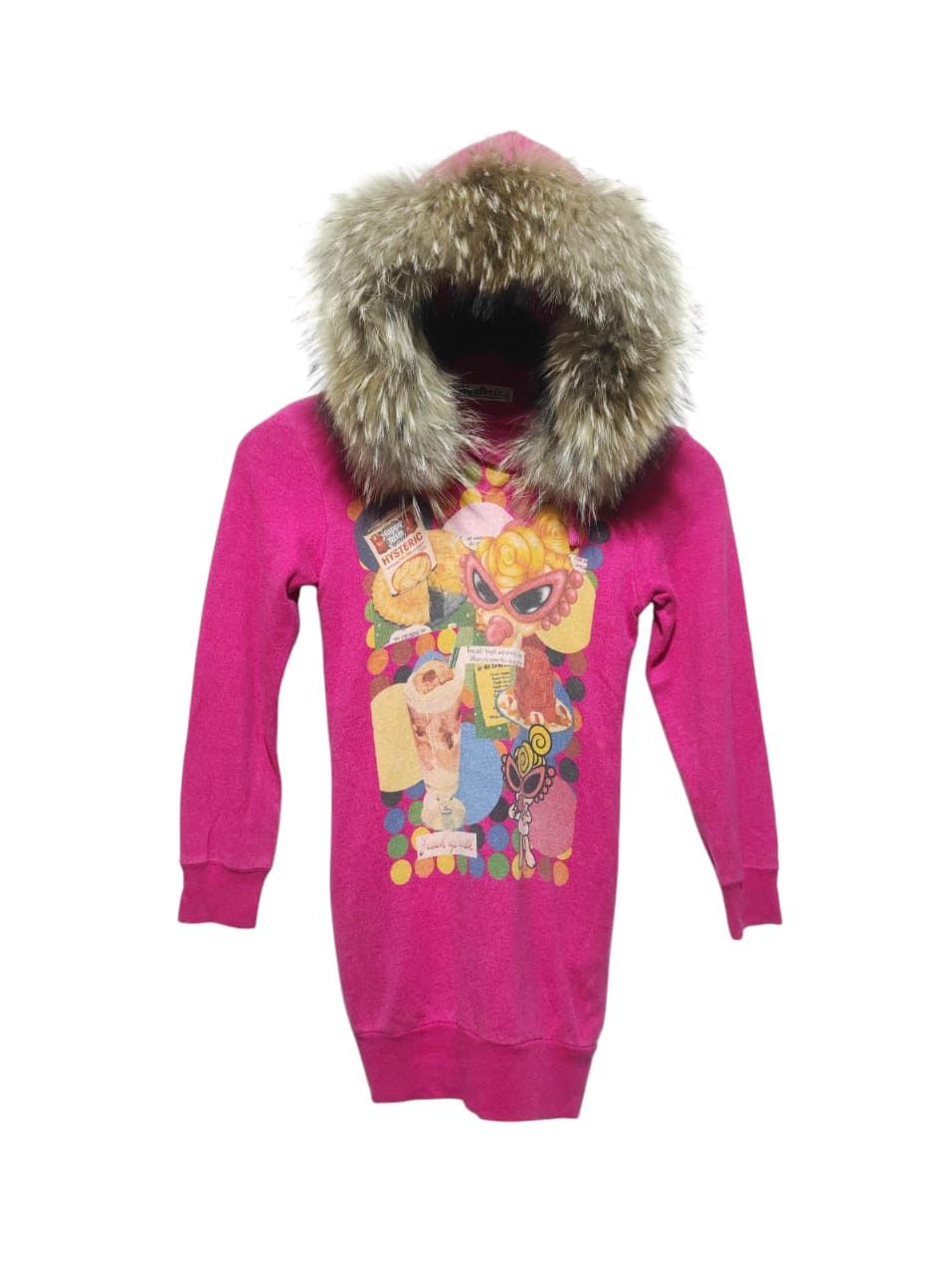 Hysteric Glamour Hysteric Kids Fur Hoodie i6w9 LBG style Size XXS / US 00 / IT 34 - 1 Thumbnail