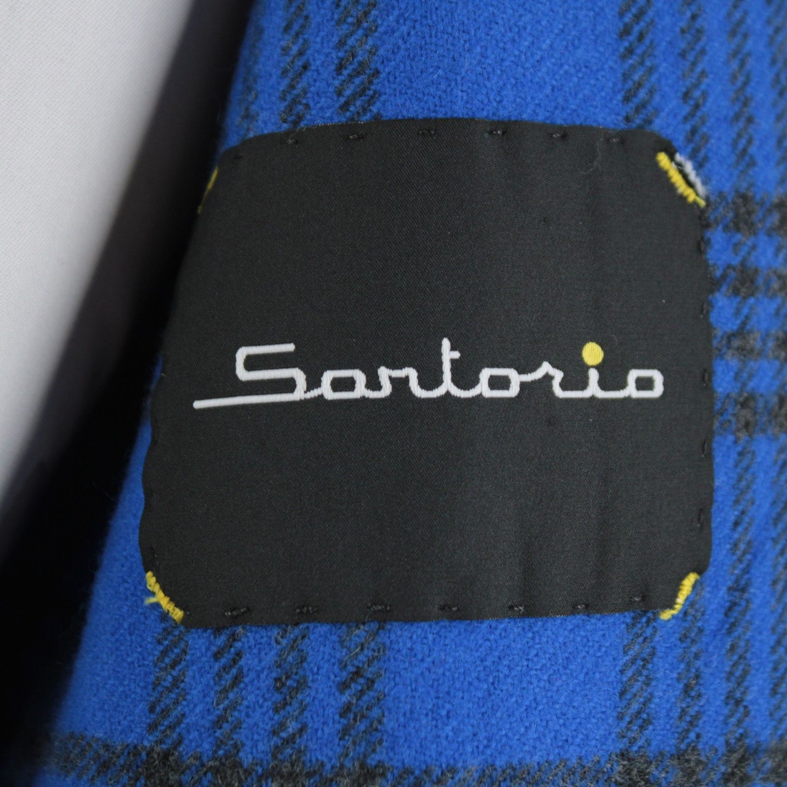 SARTORIO Sartorio Sport Coat Size 44 Regular US in Blue Size 44R - 7 Thumbnail