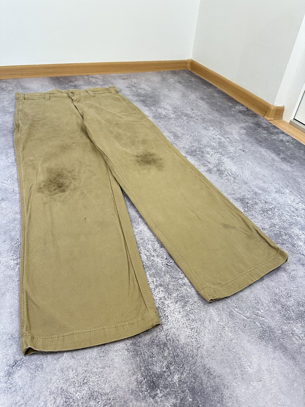 Carhartt Vintage Carhartt Distressed Baggy Carpenter Y2K Work Pants Size US 34 / EU 50 - 8 Thumbnail