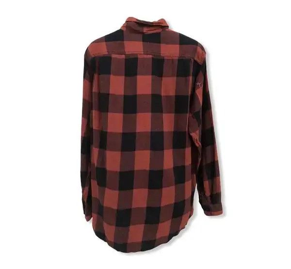 Flannel × Vintage Vintage Plaid Tartan Flannel Shirt 👕 Size US M / EU 48-50 / 2 - 3 Thumbnail