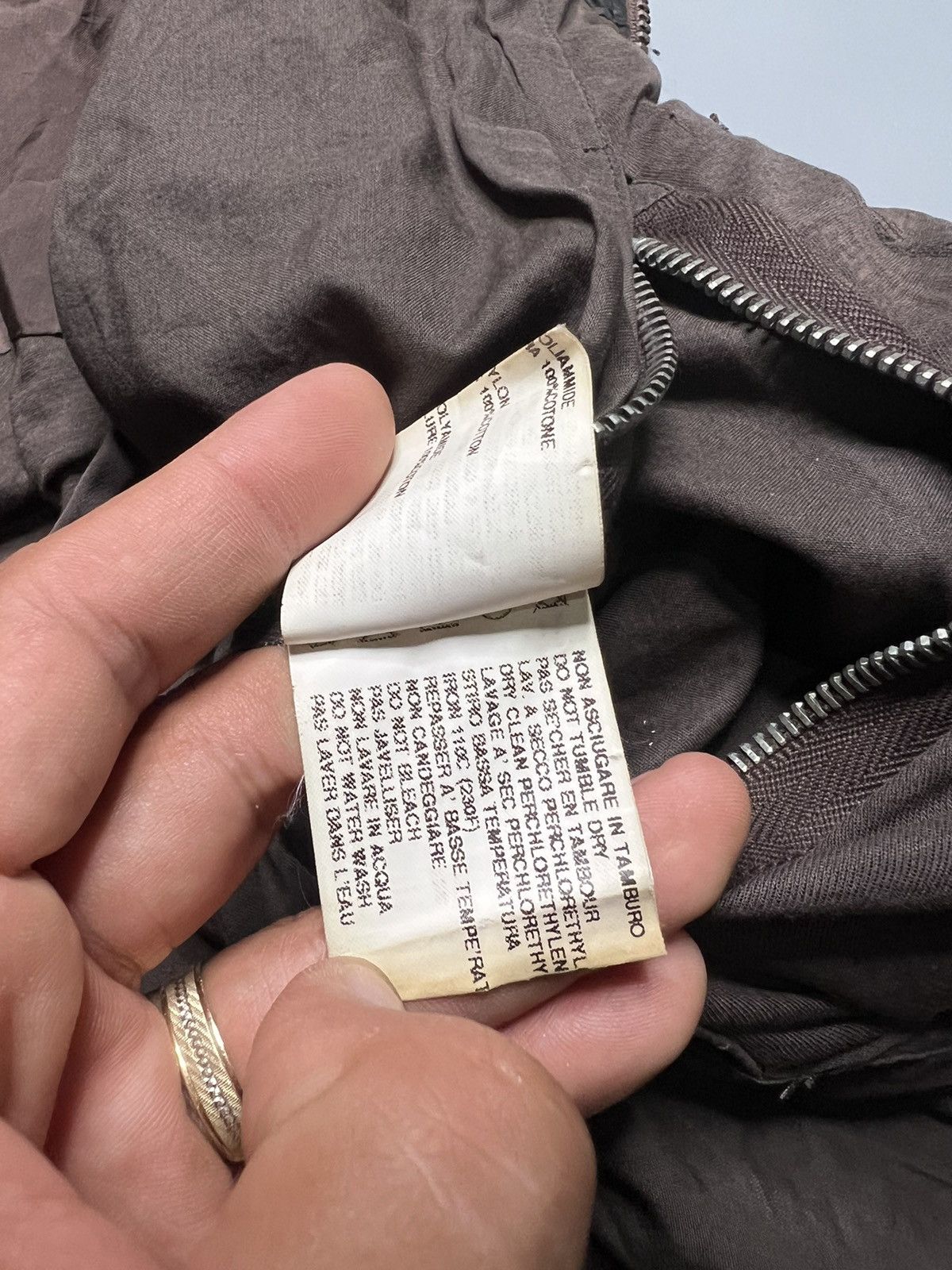 Rick Owens Archive Rick Owens Nylon hooded Bomber With Sling Attached Size US M / EU 48-50 / 2 - 20 Thumbnail