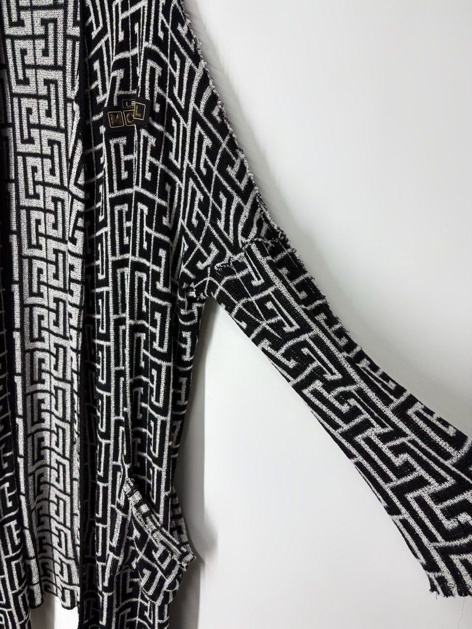 Balmain Balmain Paris Monogram Bathrobe Size US XL / EU 56 / 4 - 9 Thumbnail