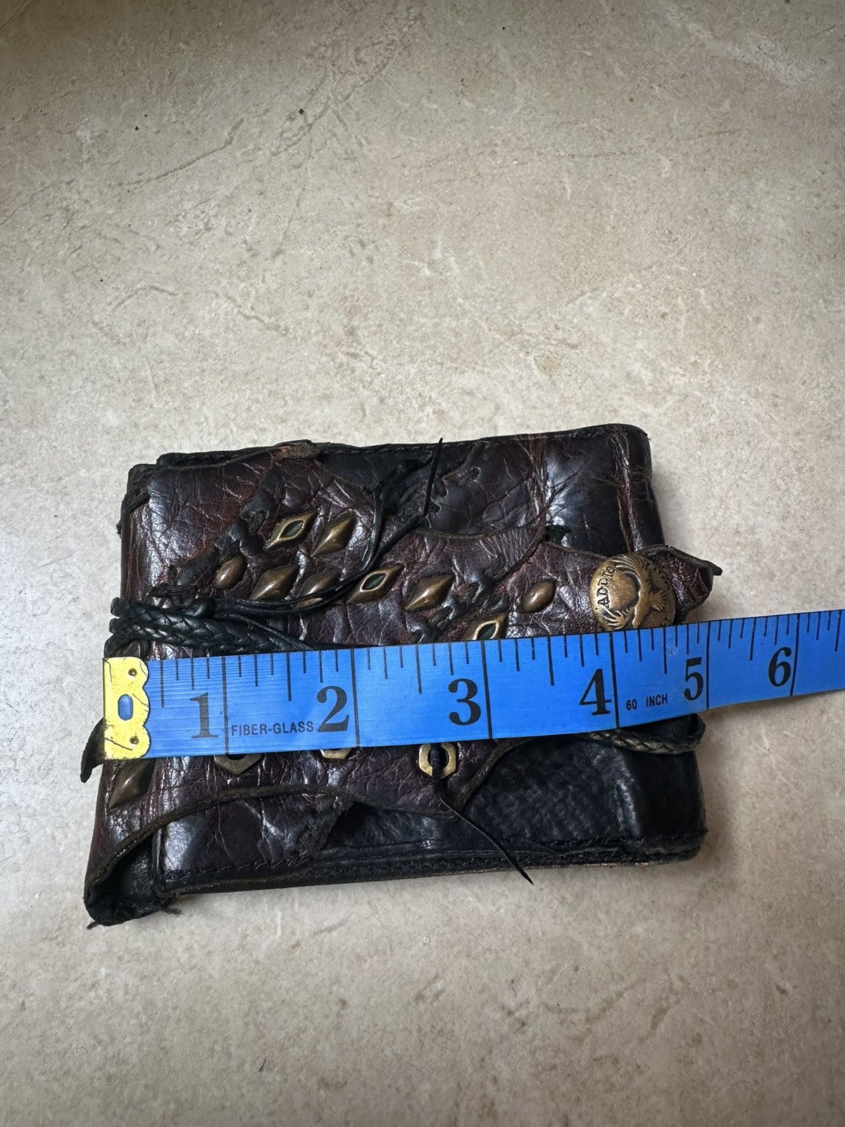 14th addiction leather wallet rare design