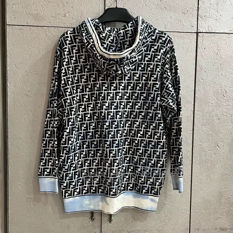 Fendi Fendi California Sky Camo Print Hooded Sweatshirt Size XS / US 0-2 / IT 36-38 - 2 Thumbnail