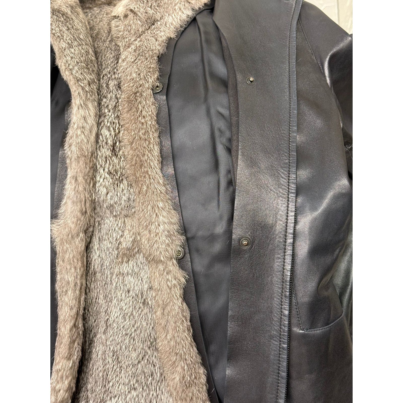 Gucci 1999 Gucci by Tom Ford 2 in 1 fur leather jacket Size US S / EU 44-46 / 1 - 8 Thumbnail