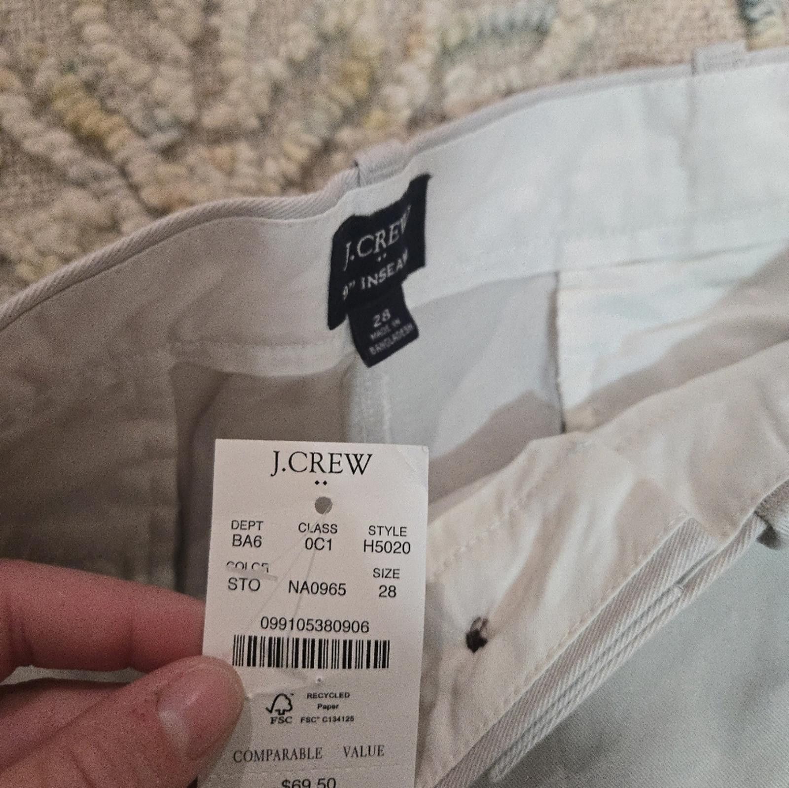 J.Crew J Crew 9" Flex Chino Short In Stone Size US 28 / EU 44 - 6 Thumbnail