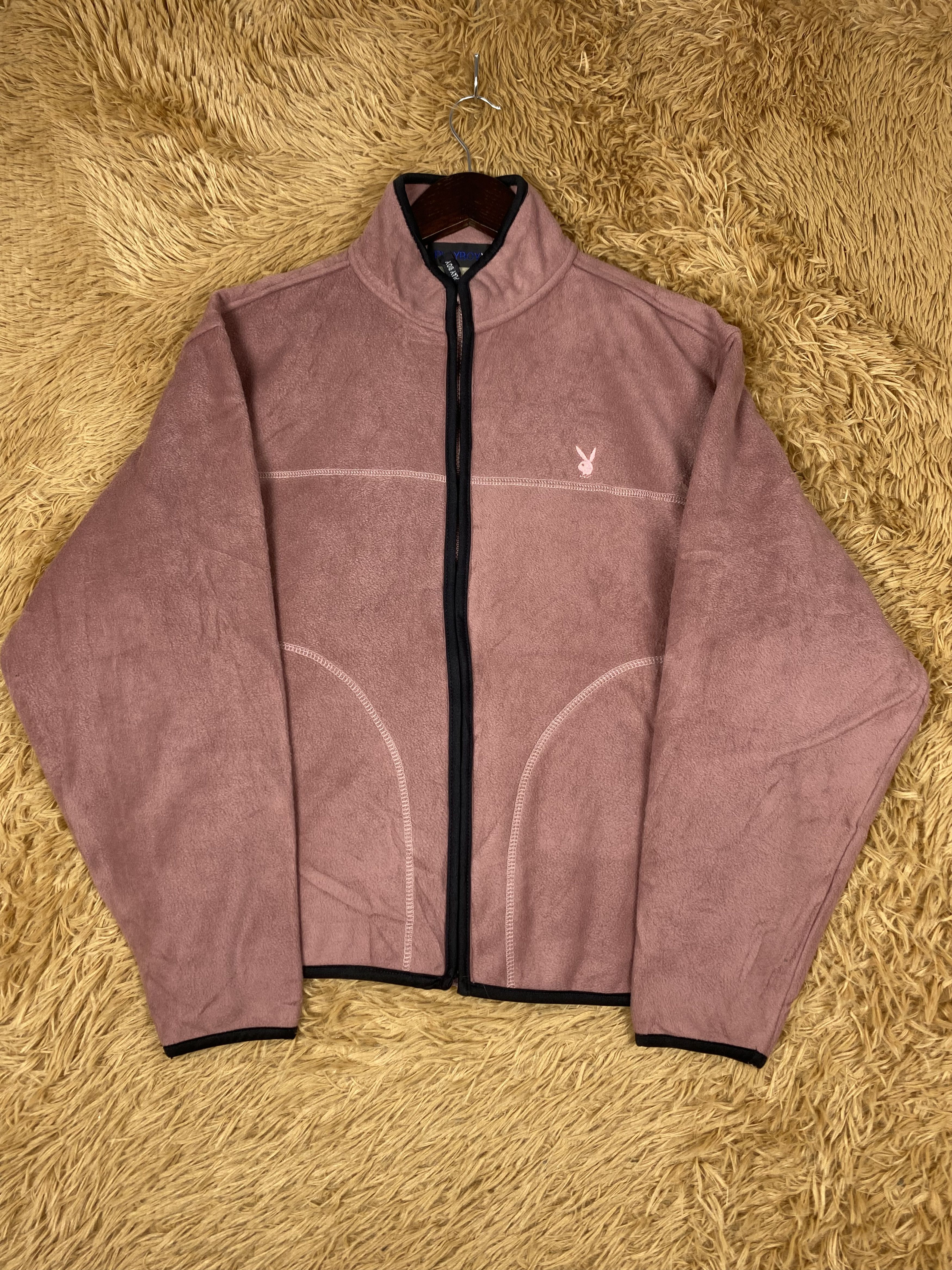 Playboy Vintage Playboy Fleece Jacket DJ1079 Size US L / EU 52-54 / 3 - 4 Thumbnail