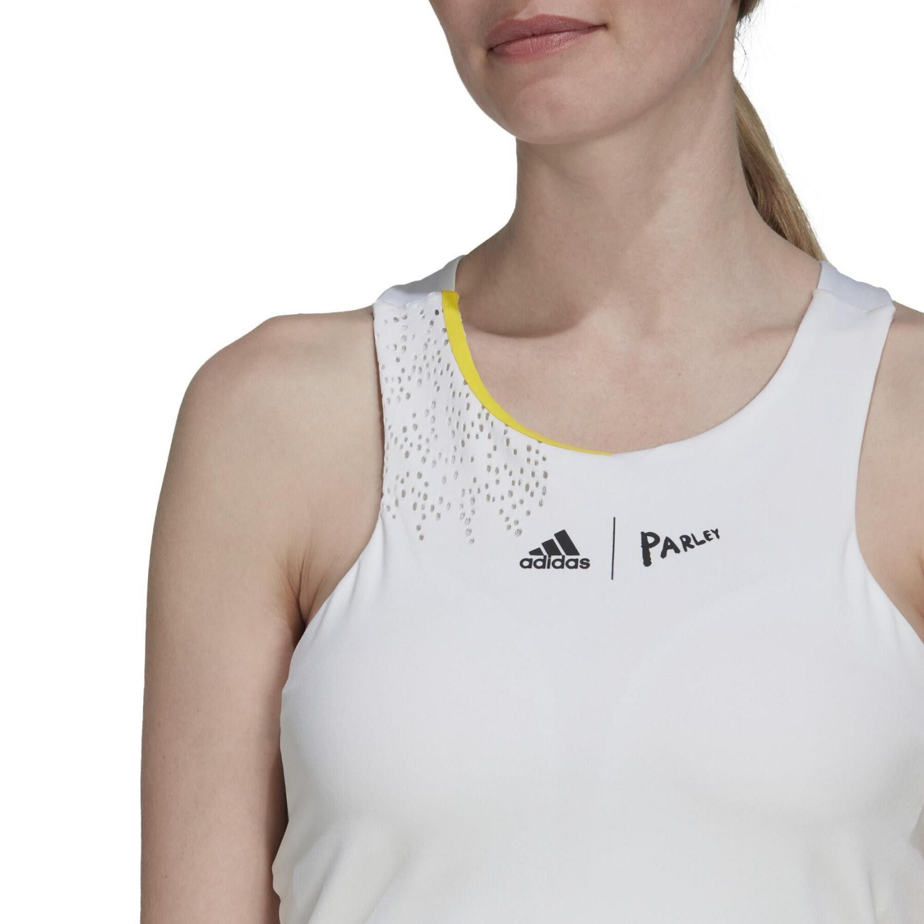 Adidas adidas Parley LDN Y-Dress 'White' (Wimbledon 2022) HT5947 Size XS / US 0-2 / IT 36-38 - 5 Thumbnail