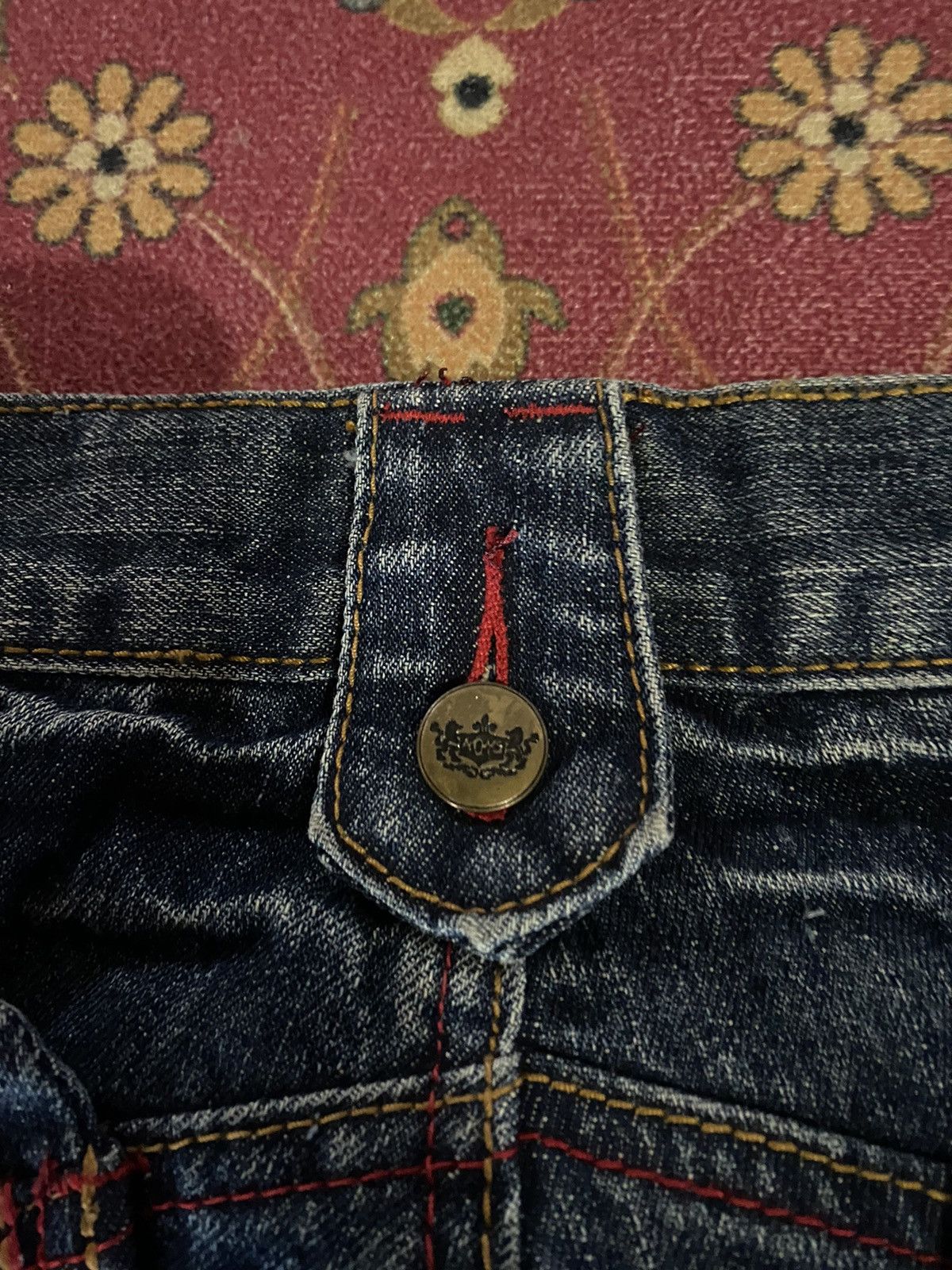 Akademiks Vintage Akademics ‘AKDMKS’ Distressed Jeans Size 32 Size US 32 / EU 48 - 8 Thumbnail